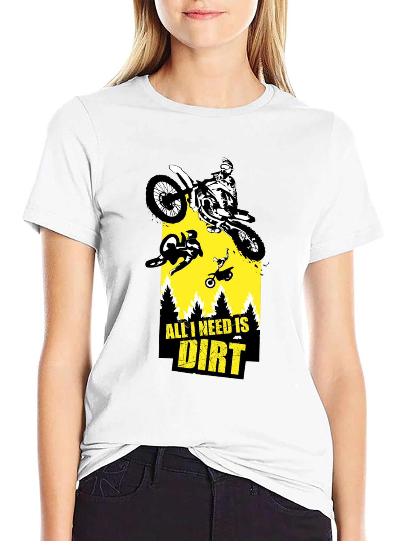 All I Need Is Dirt T-Shirt - Motocross Tee