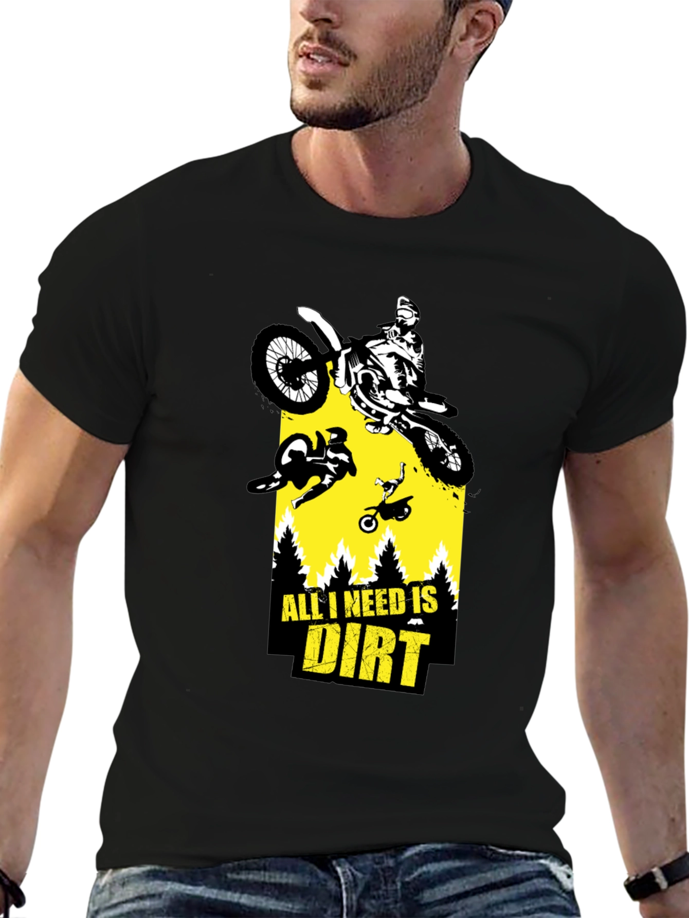 All I Need Is Dirt T-Shirt - Motocross Tee