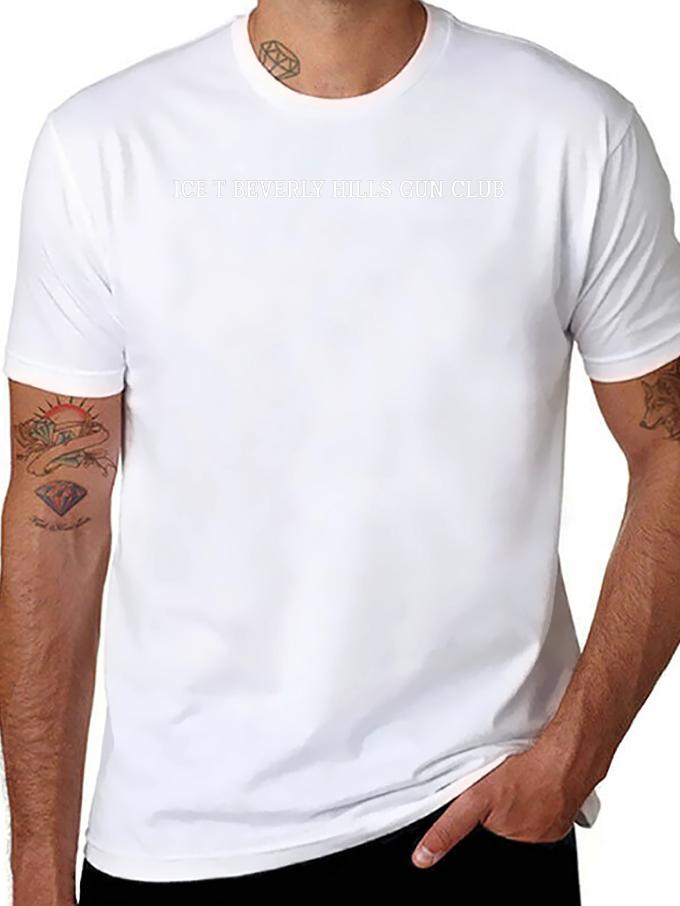 Ice T Beverly Hills Gun Club Black T-Shirt