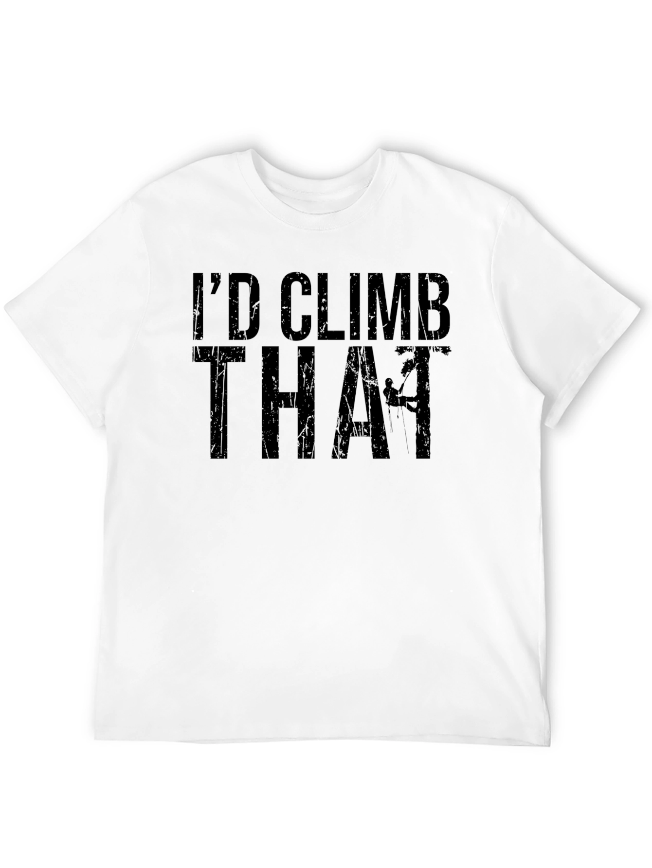 Id Climb That Funny Rock Climbing T-Shirt