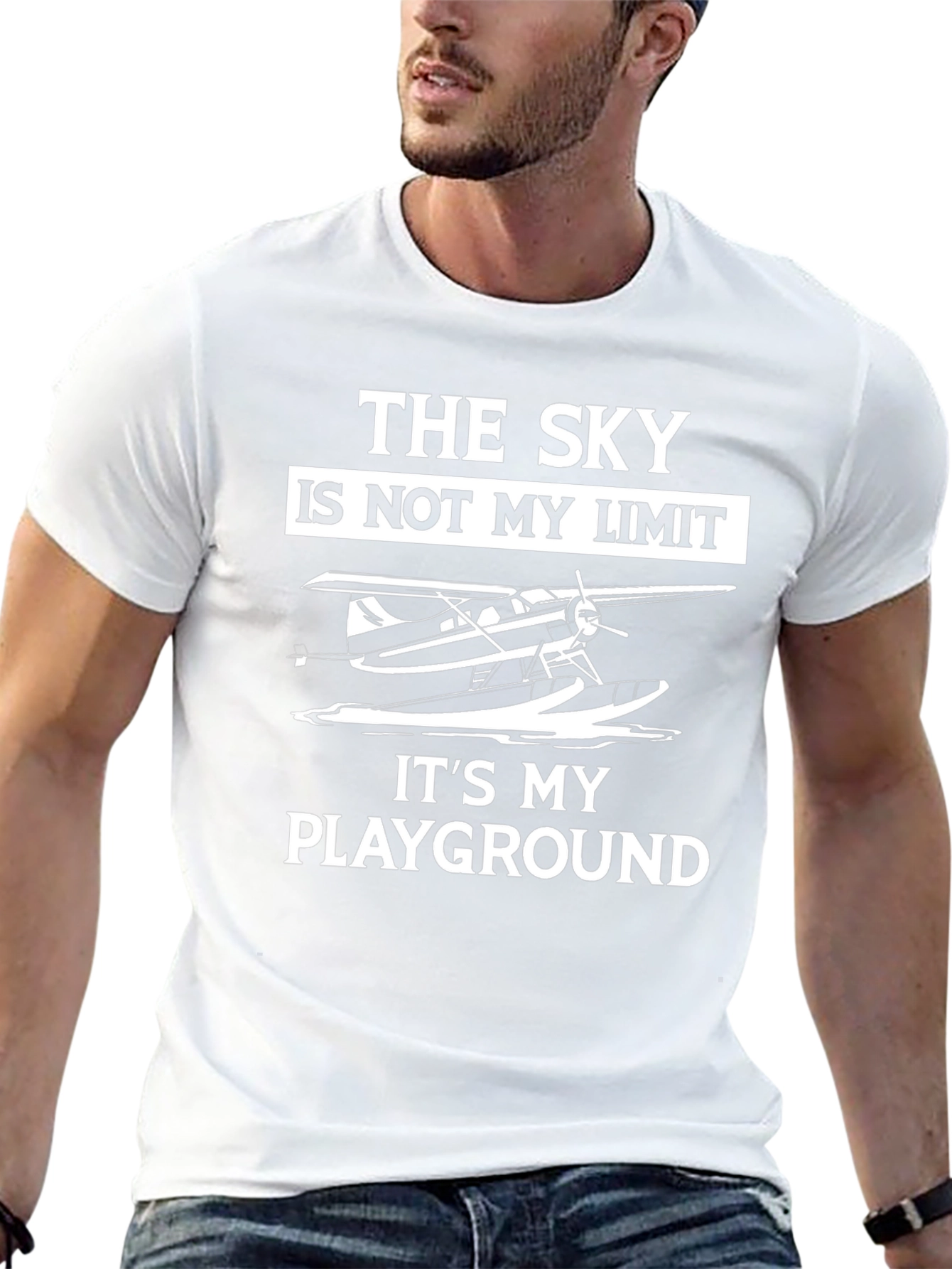 The Sky Is Not My Limit Airplane T-Shirt