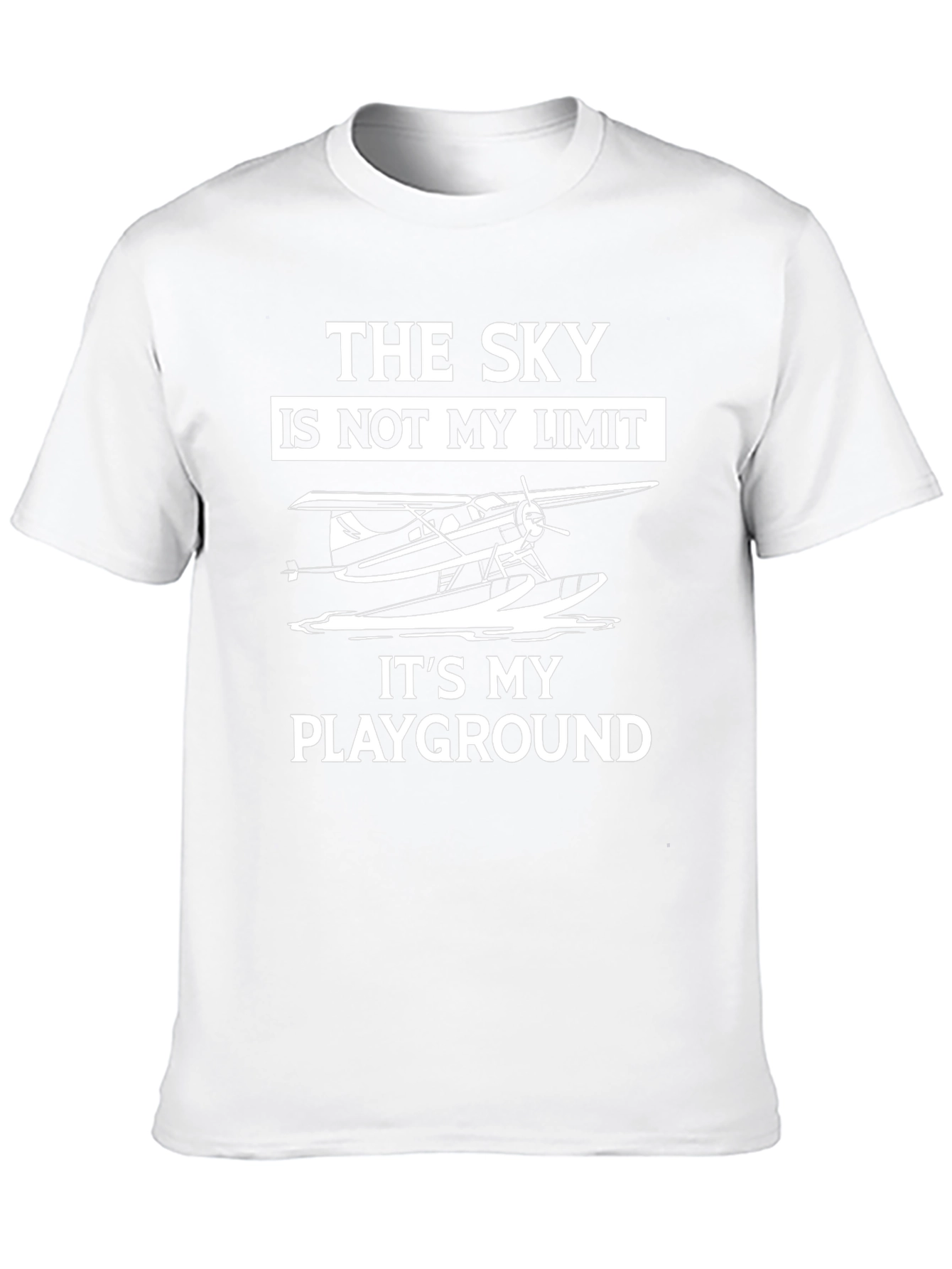 The Sky Is Not My Limit Airplane T-Shirt
