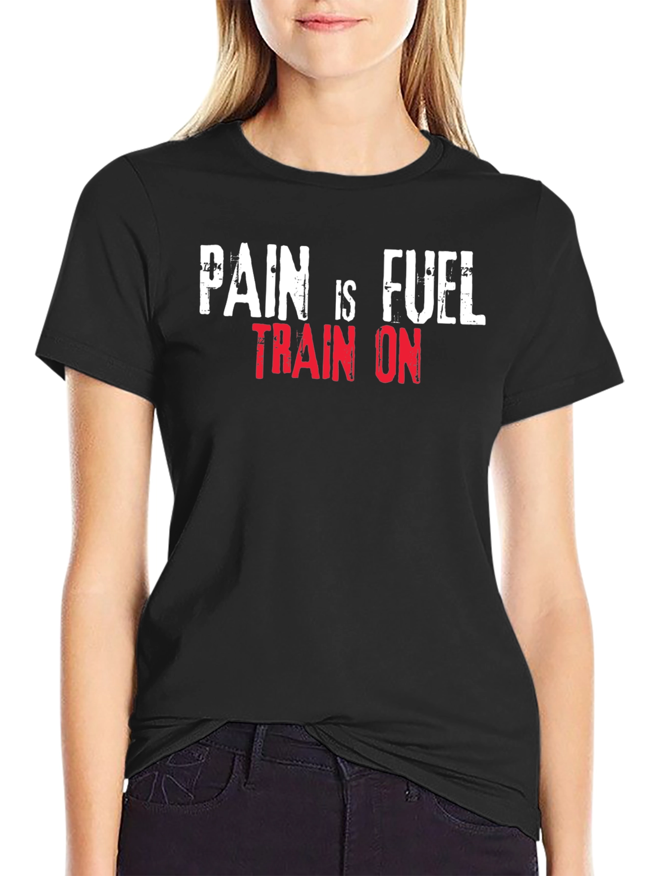 Pain is Fuel Gym T-Shirt - Train On!
