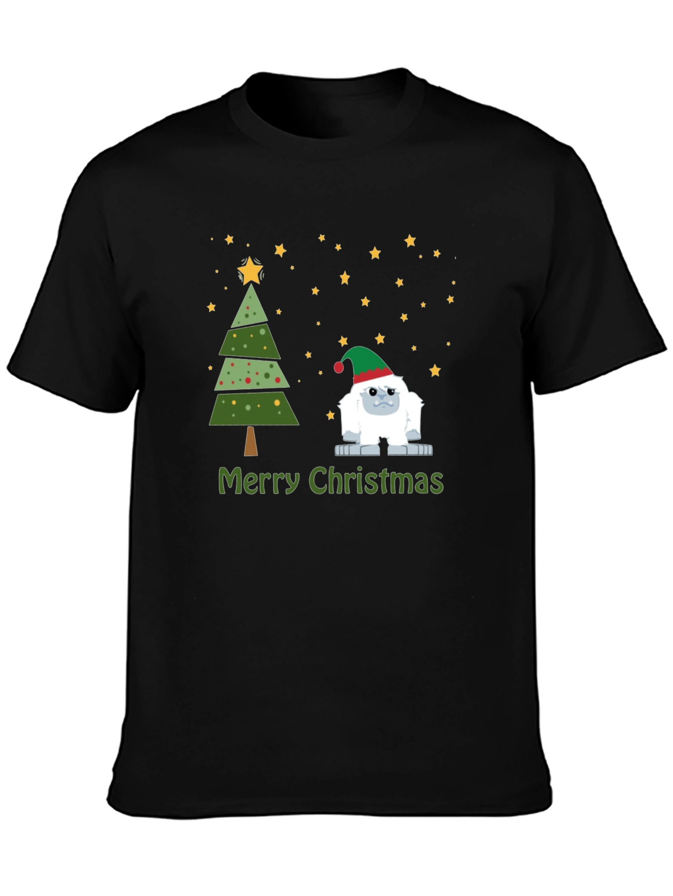 Festive Yeti Christmas T-Shirt