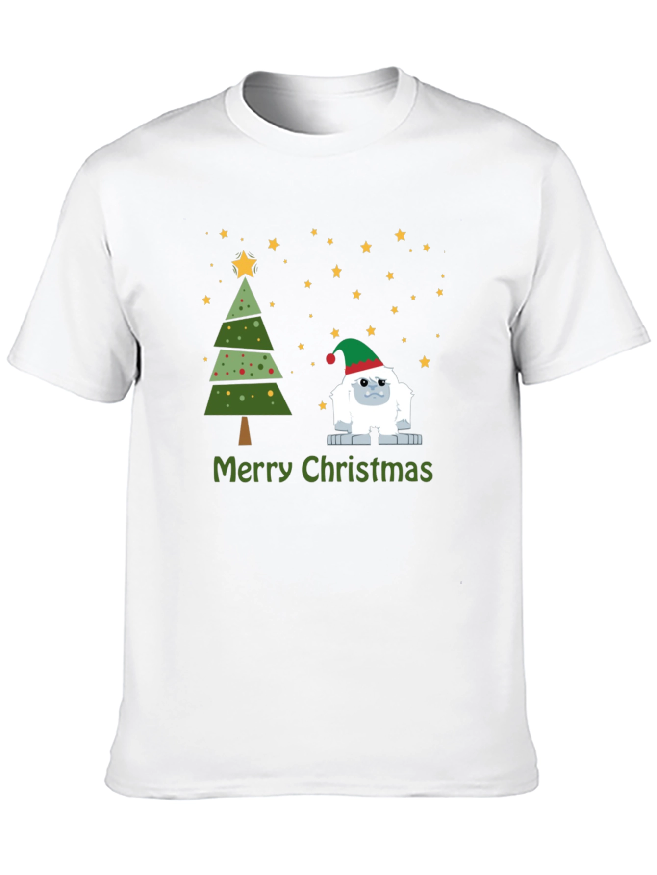 Festive Yeti Christmas T-Shirt