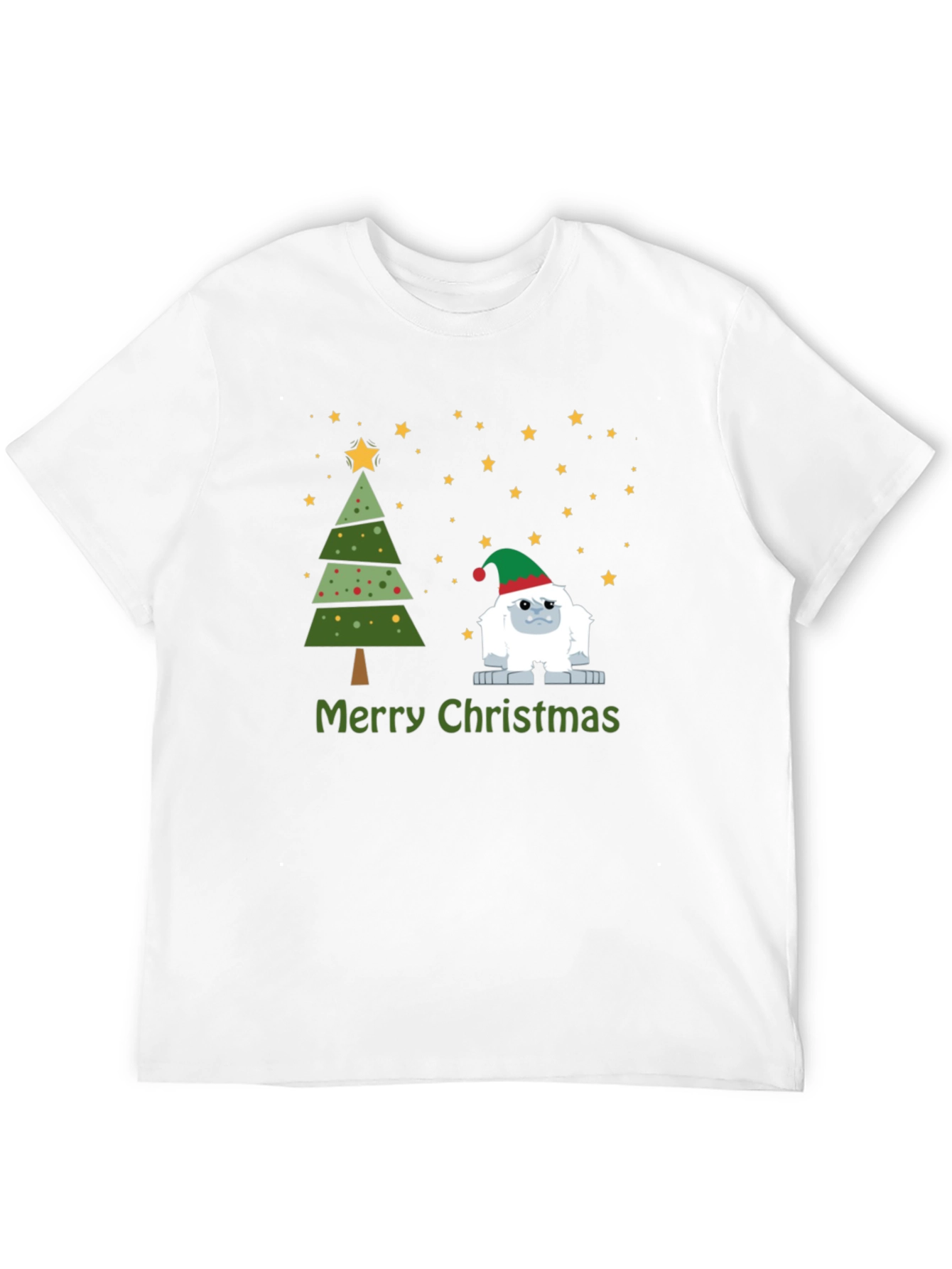 Festive Yeti Christmas T-Shirt