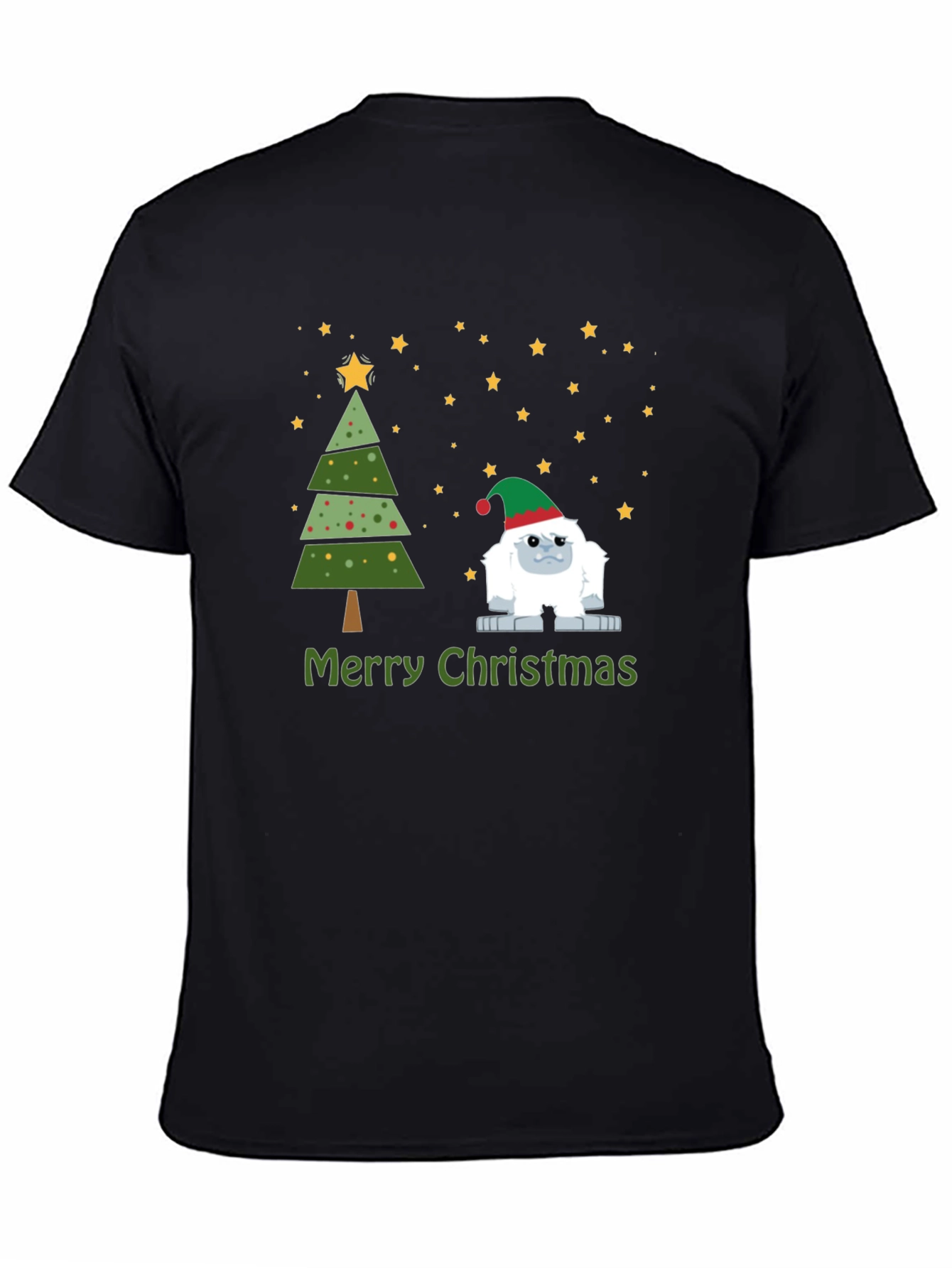Festive Yeti Christmas T-Shirt