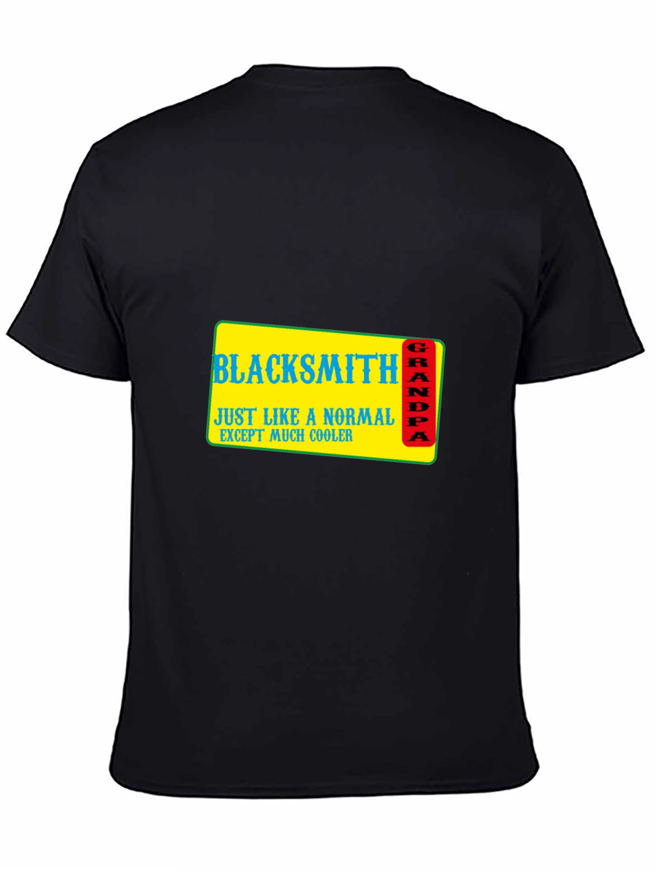 Blacksmith Grandpa T-Shirt Cool Grandpa Gift