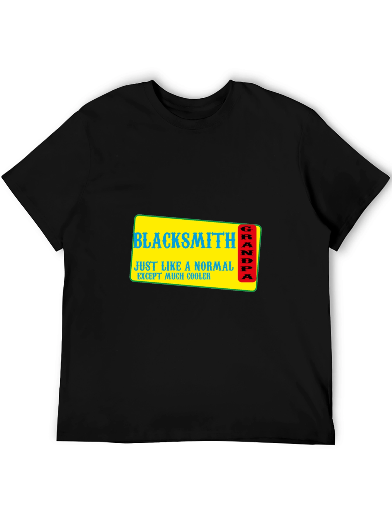 Blacksmith Grandpa T-Shirt Cool Grandpa Gift