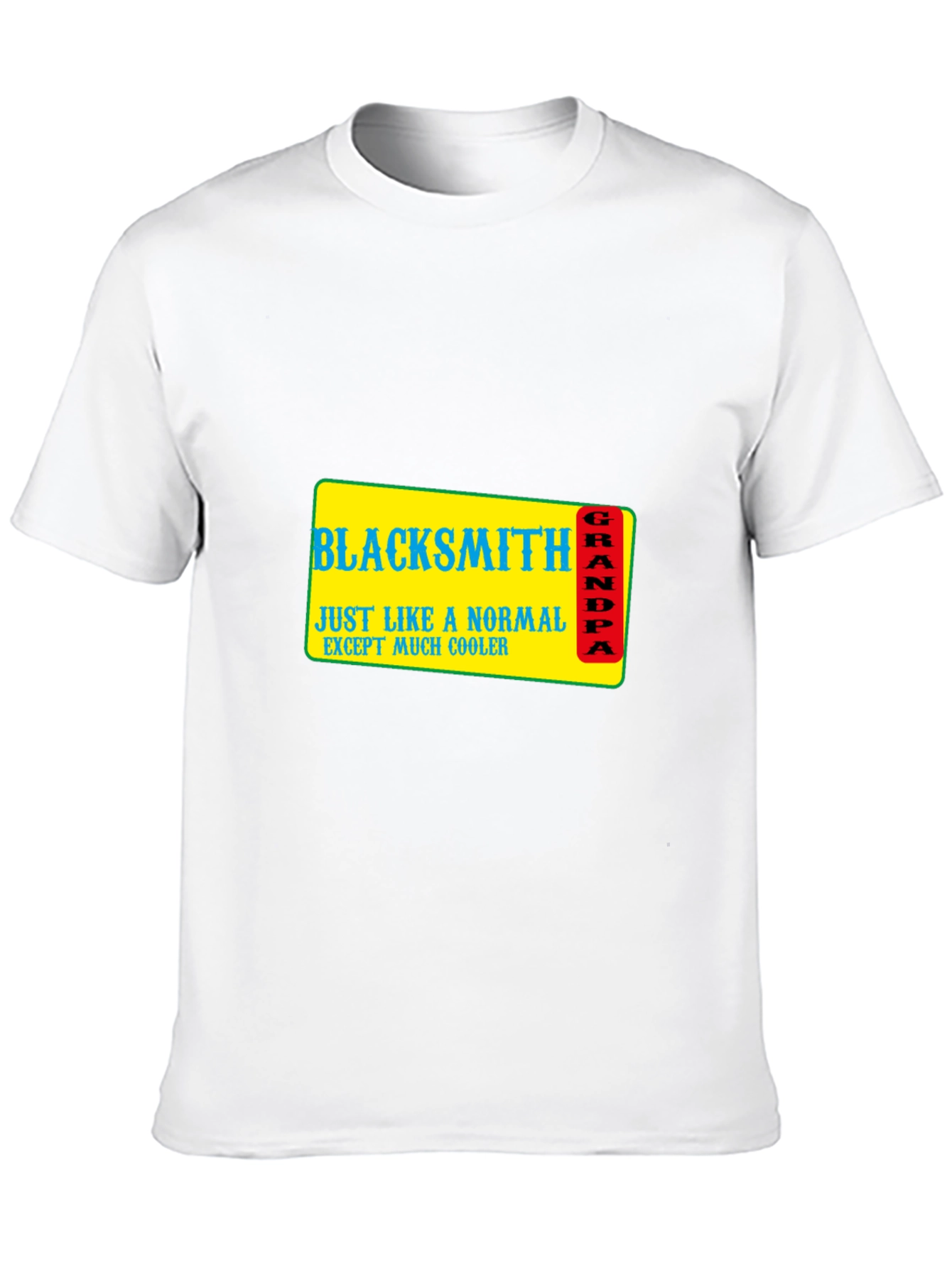 Blacksmith Grandpa T-Shirt Cool Grandpa Gift