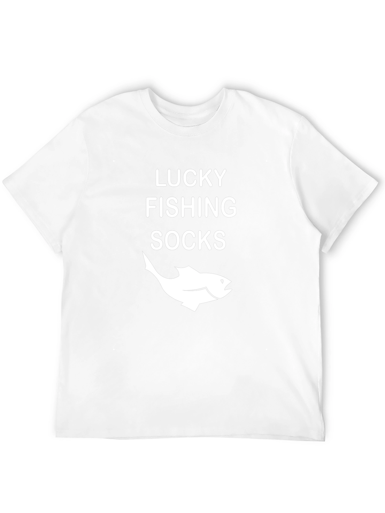 Lucky Fishing Socks T-Shirt
