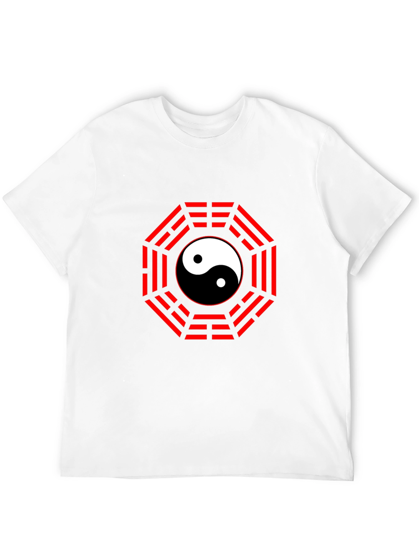Yin Yang Bagua T-Shirt - Black
