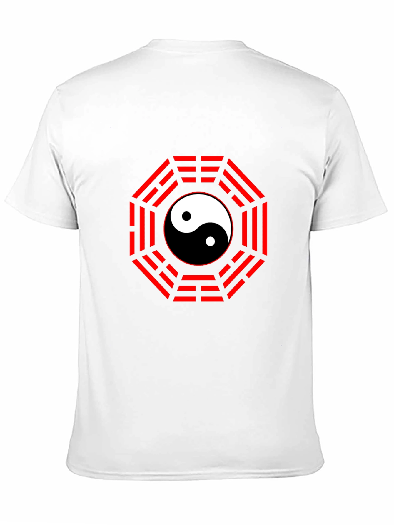 Yin Yang Bagua T-Shirt - Black