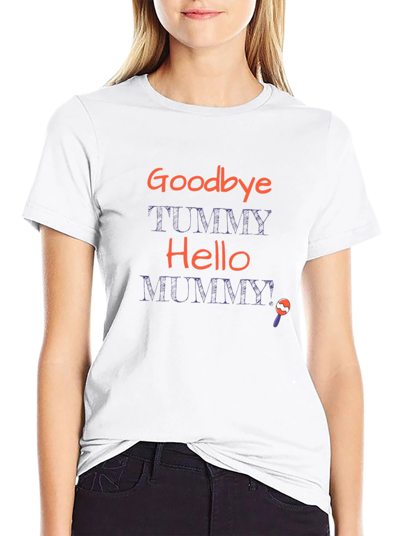 Goodbye Tummy Hello Mummy T-Shirt