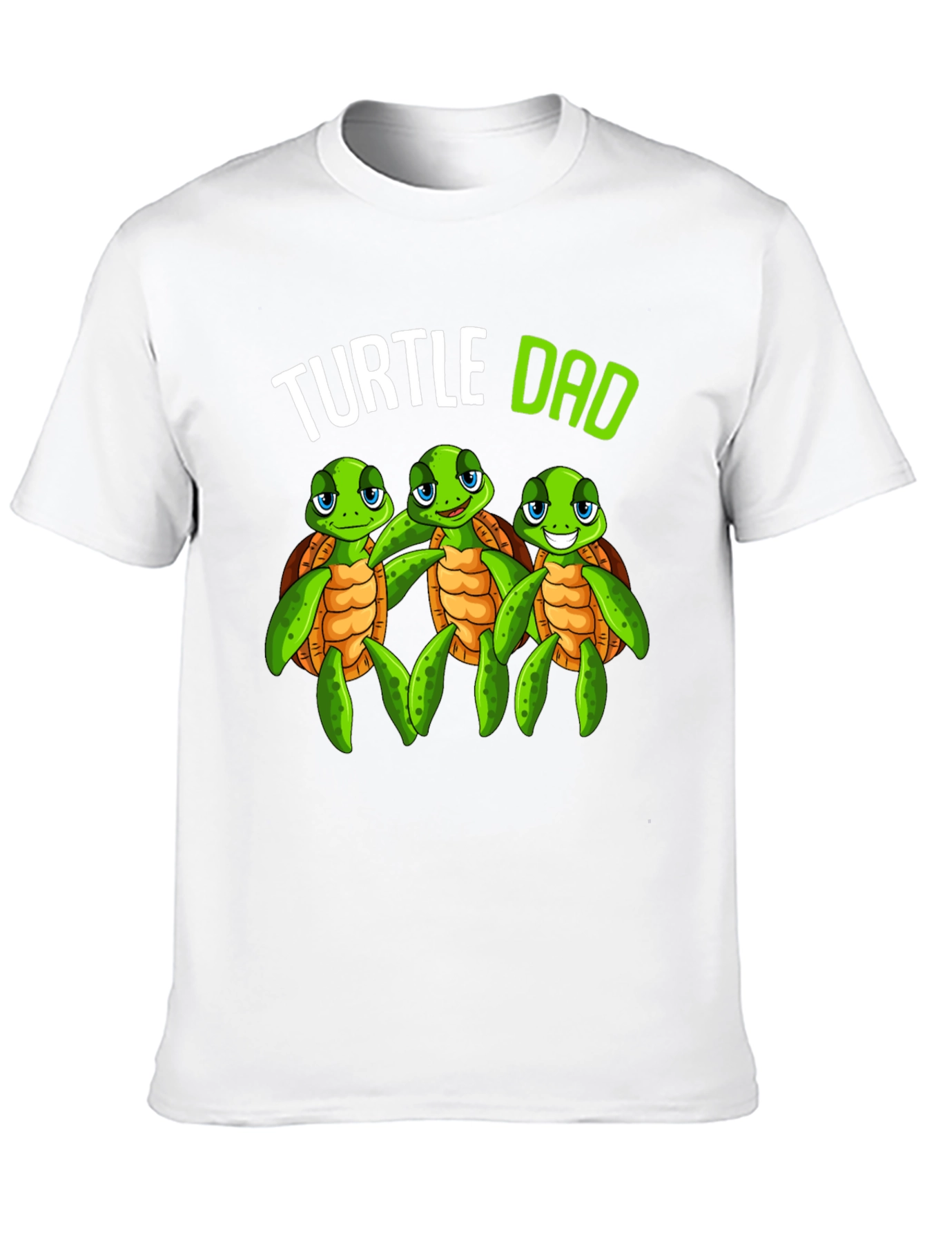 Turtle Dad Graphic T-Shirt - Fathers Day Gift