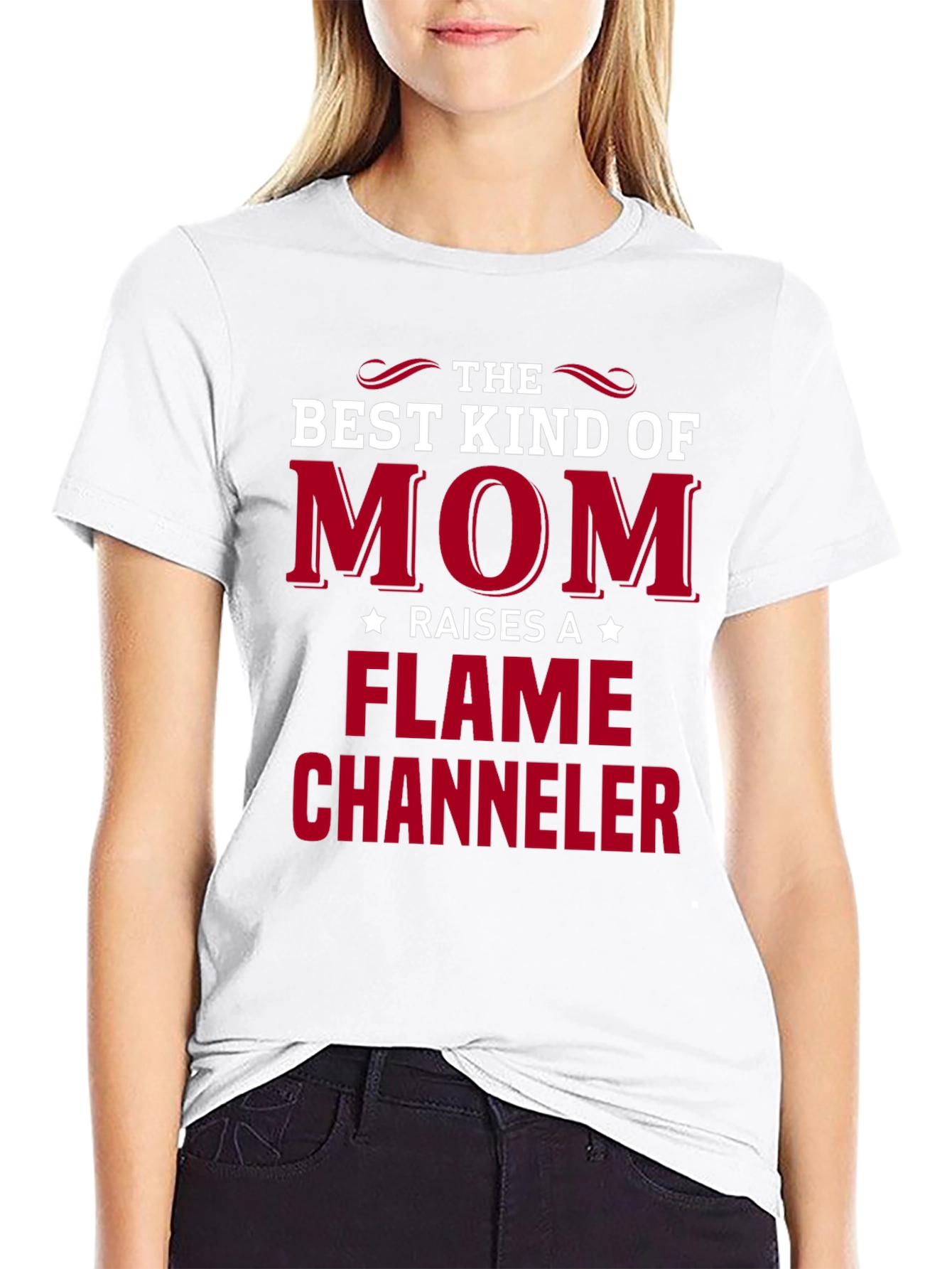 Best Kind of Mom Flame Channeler Graphic Tee