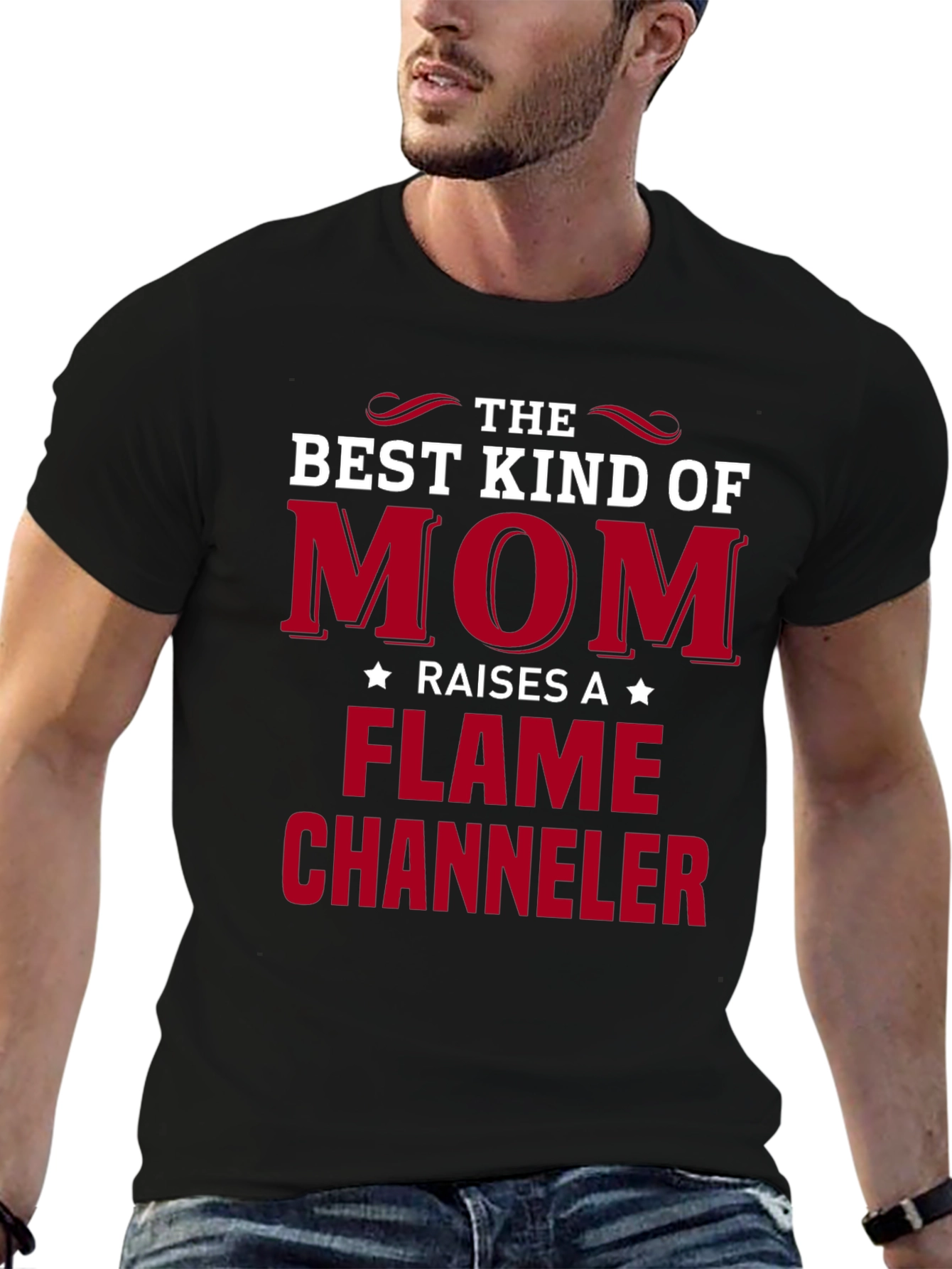 Best Kind of Mom Flame Channeler Graphic Tee