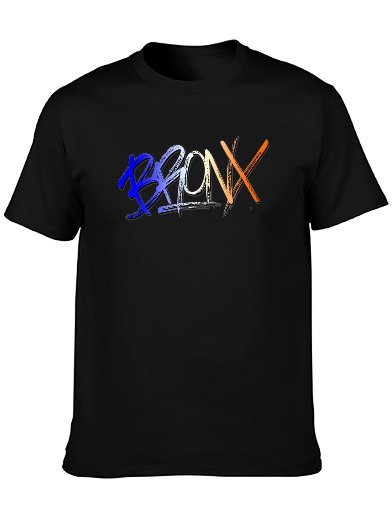 Bronx Graphic Tee - Stylish Black T-Shirt