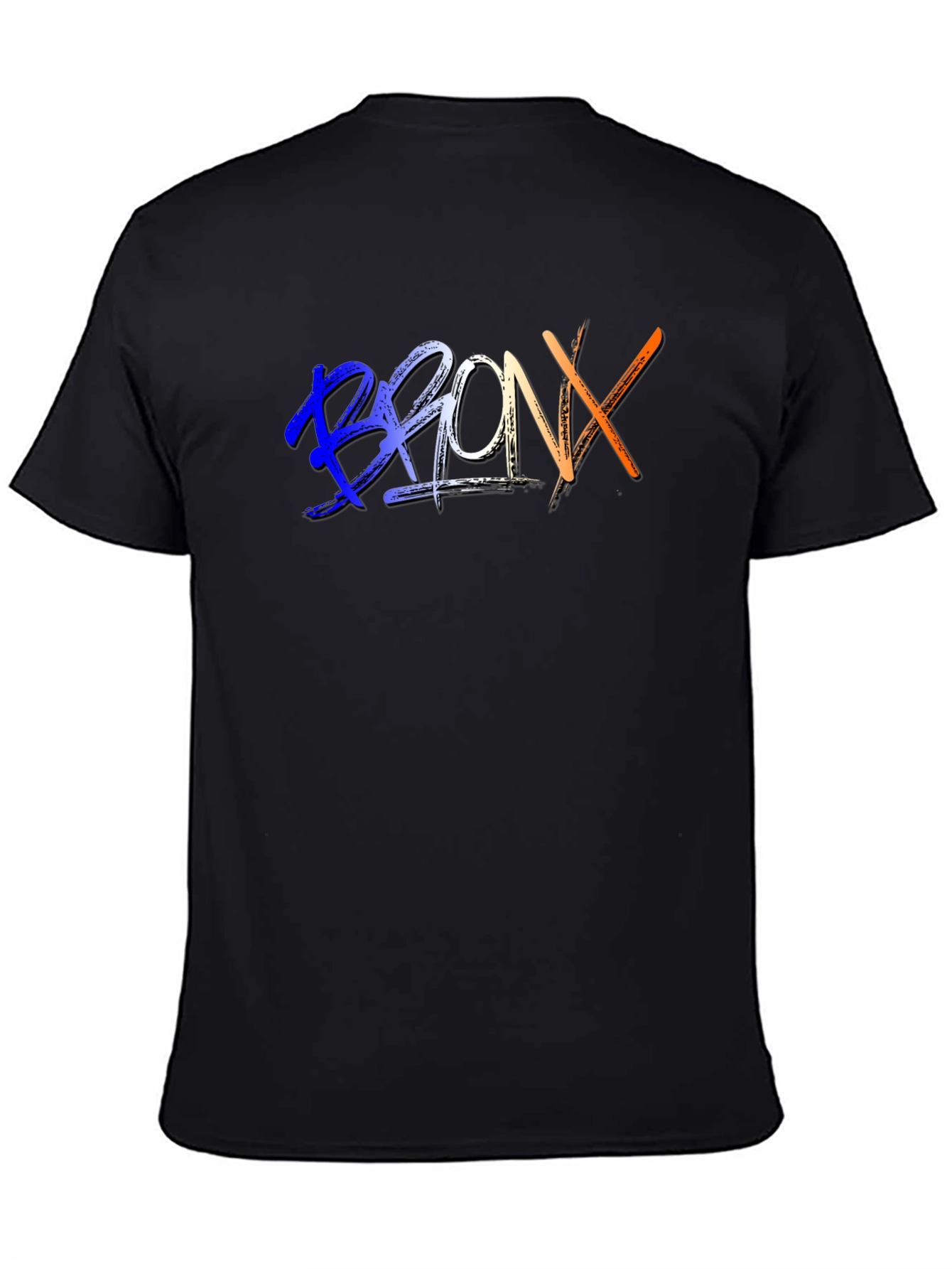 Bronx Graphic Tee - Stylish Black T-Shirt