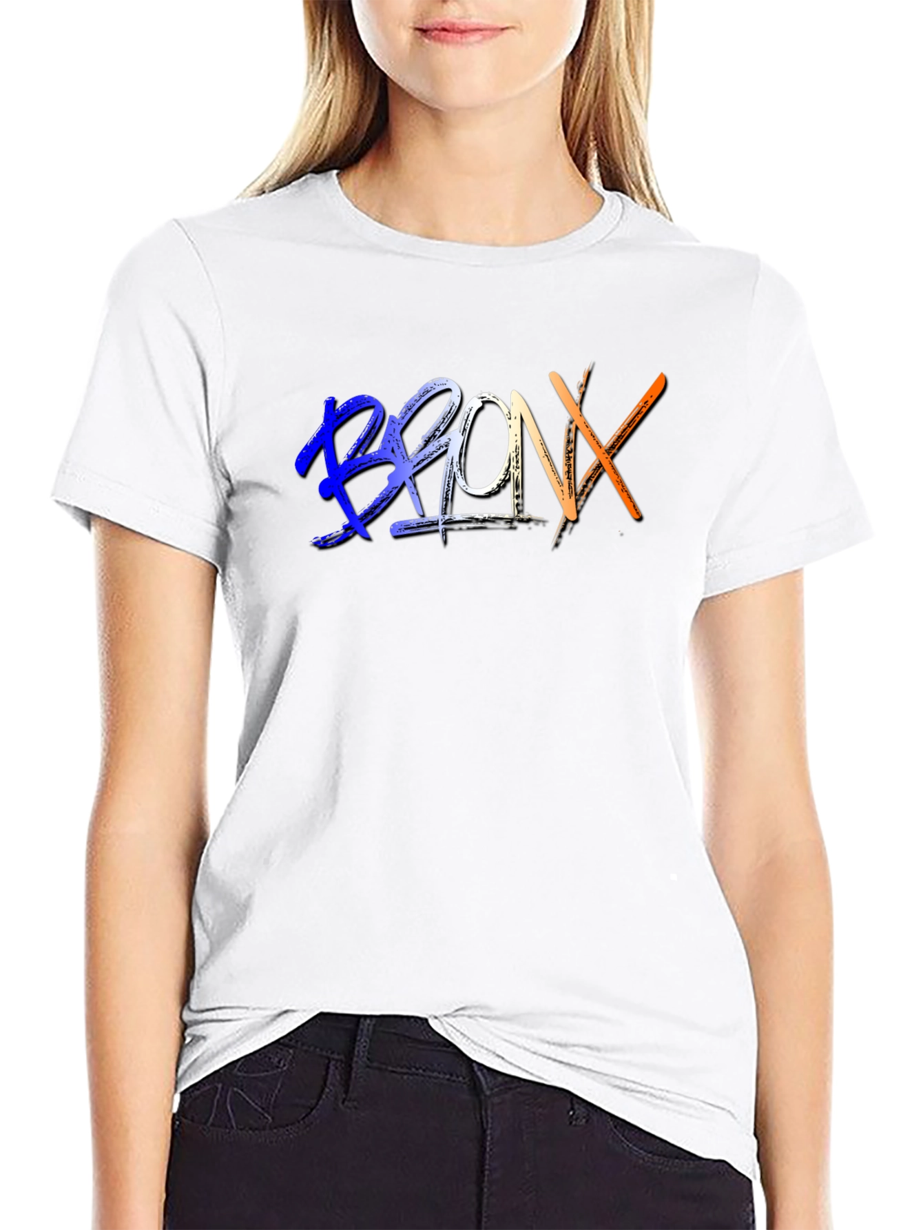 Bronx Graphic Tee - Stylish Black T-Shirt