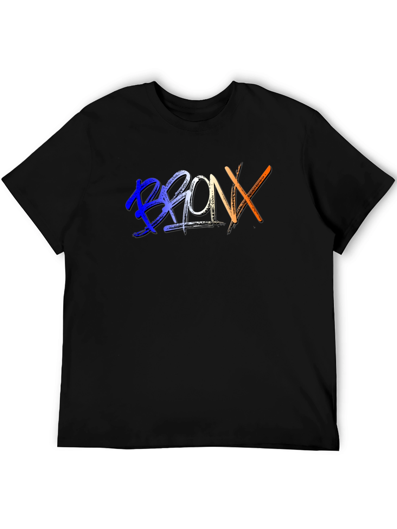 Bronx Graphic Tee - Stylish Black T-Shirt