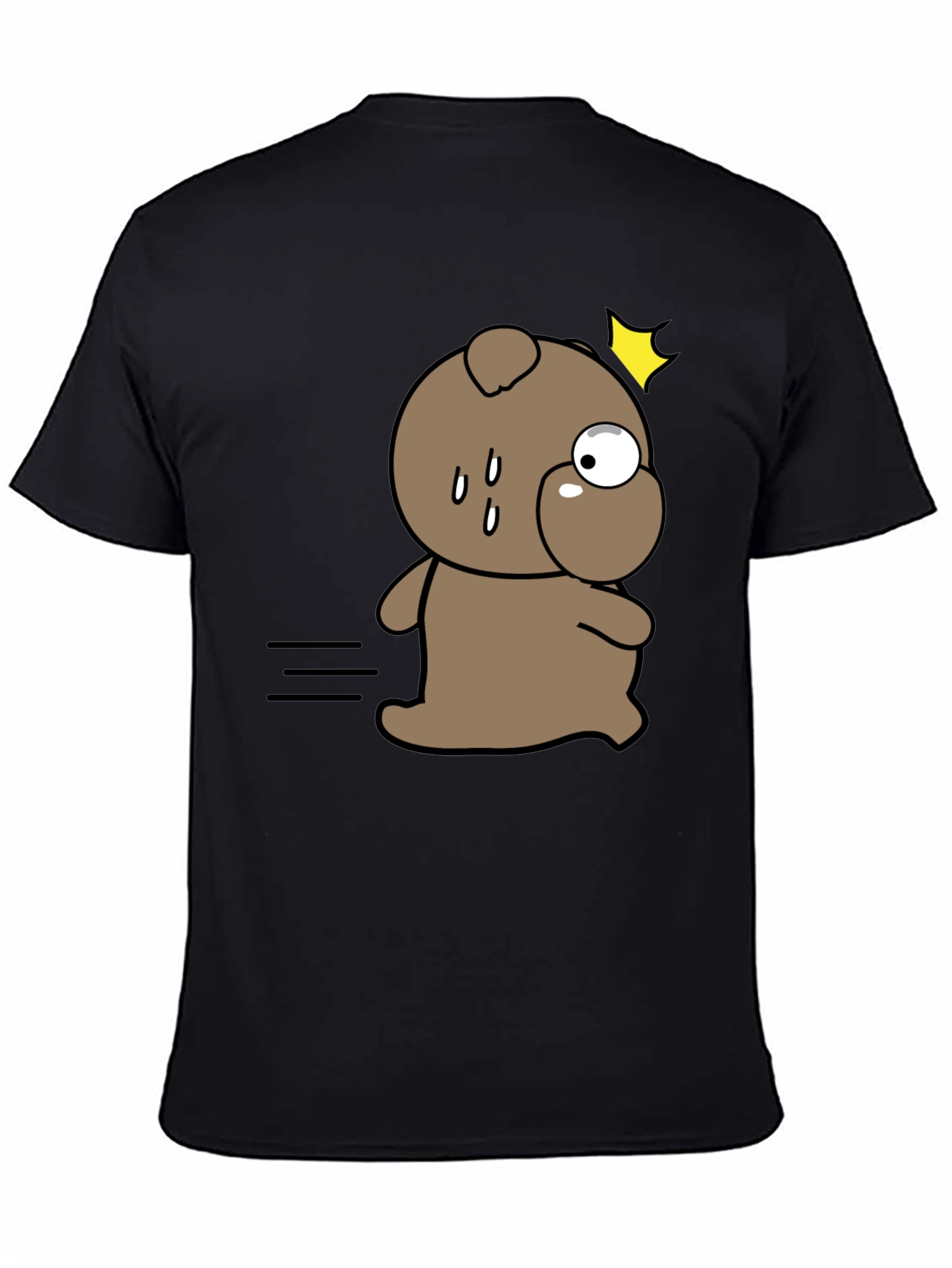 Funny Cartoon Dog T-Shirt – Cute Quirky Dog Graphic Tee