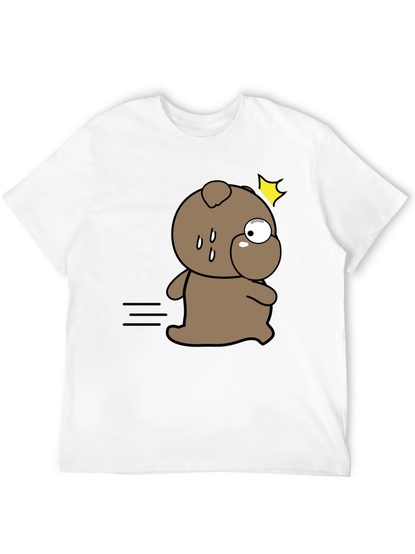 Funny Cartoon Dog T-Shirt – Cute Quirky Dog Graphic Tee