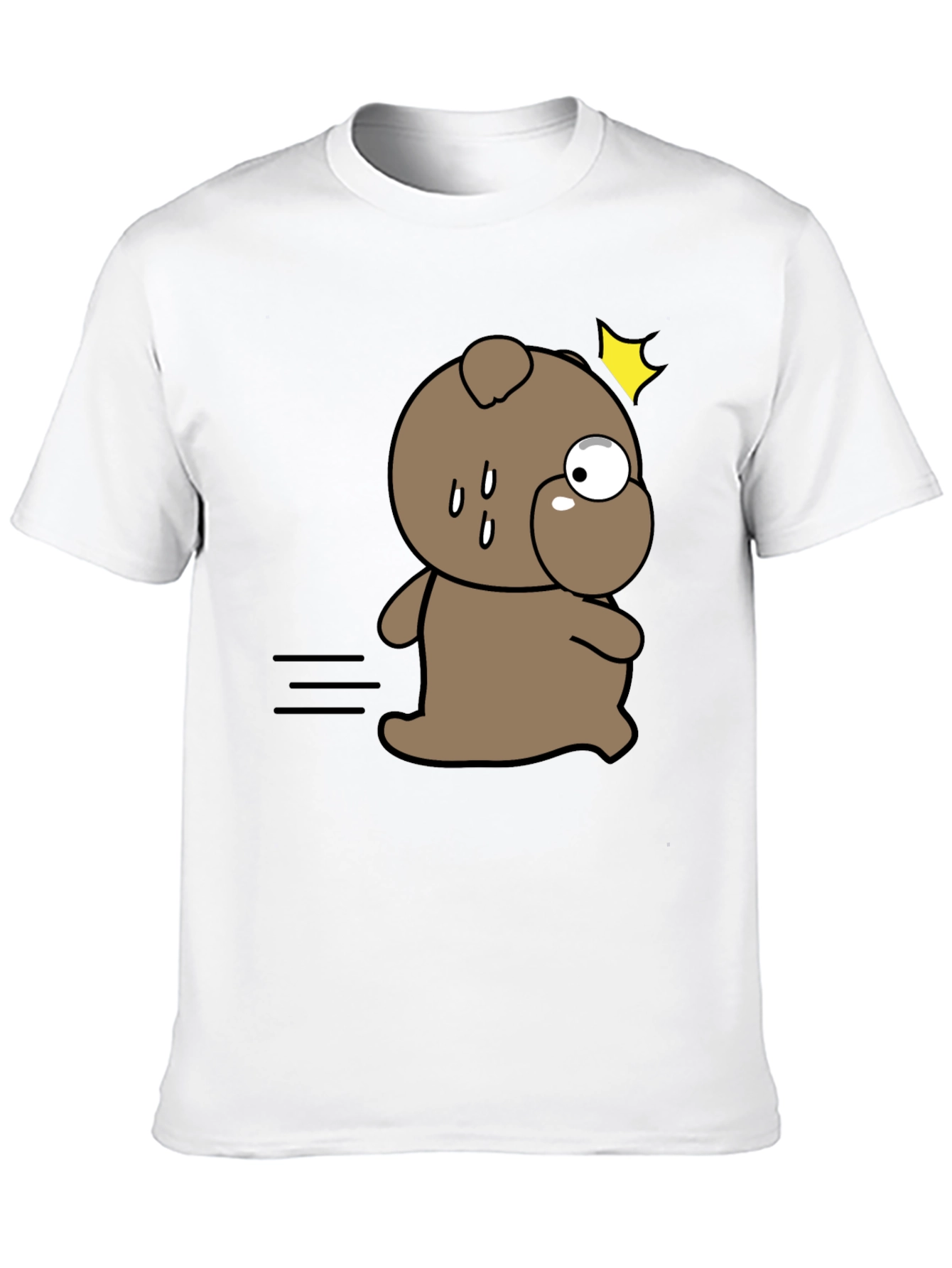 Funny Cartoon Dog T-Shirt – Cute Quirky Dog Graphic Tee