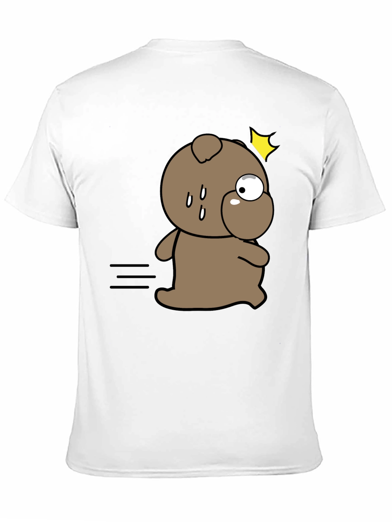 Funny Cartoon Dog T-Shirt – Cute Quirky Dog Graphic Tee