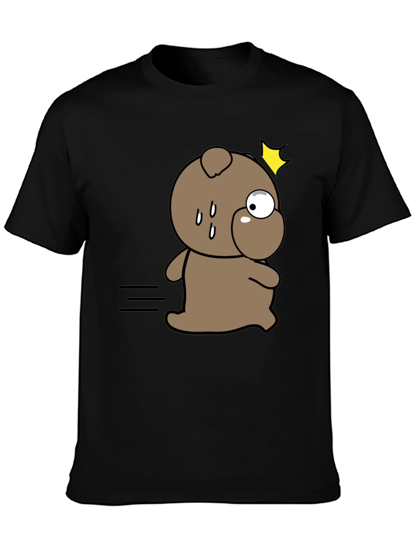 Funny Cartoon Dog T-Shirt – Cute Quirky Dog Graphic Tee