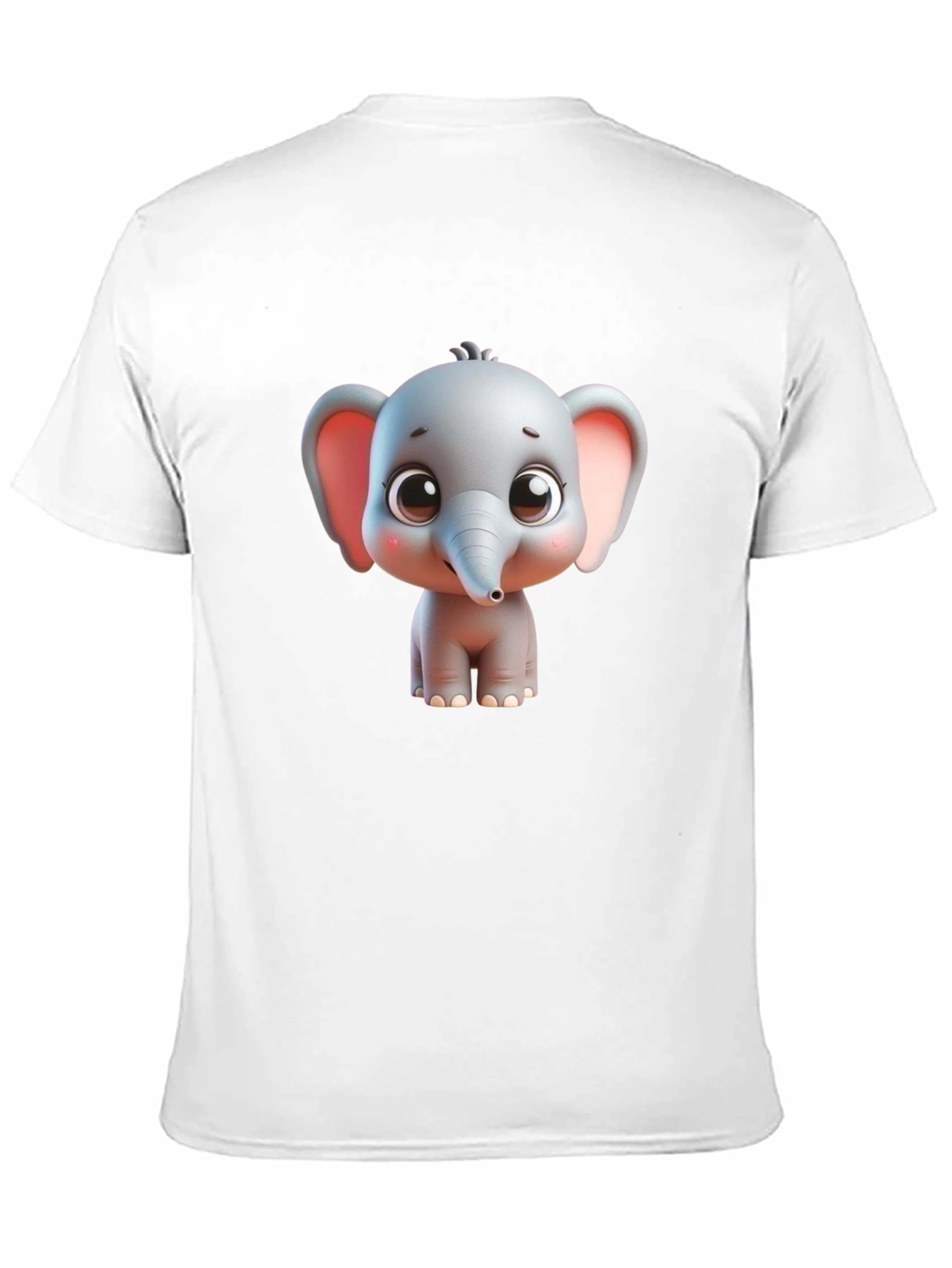 Cute Elephant Graphic T-Shirt