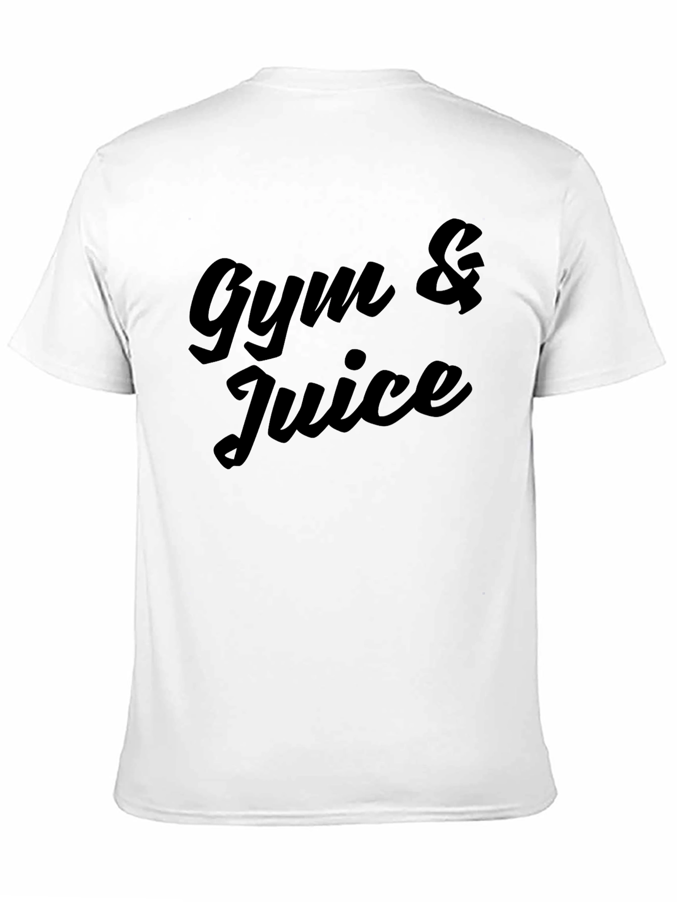 Gym & Juice Black Graphic Tee