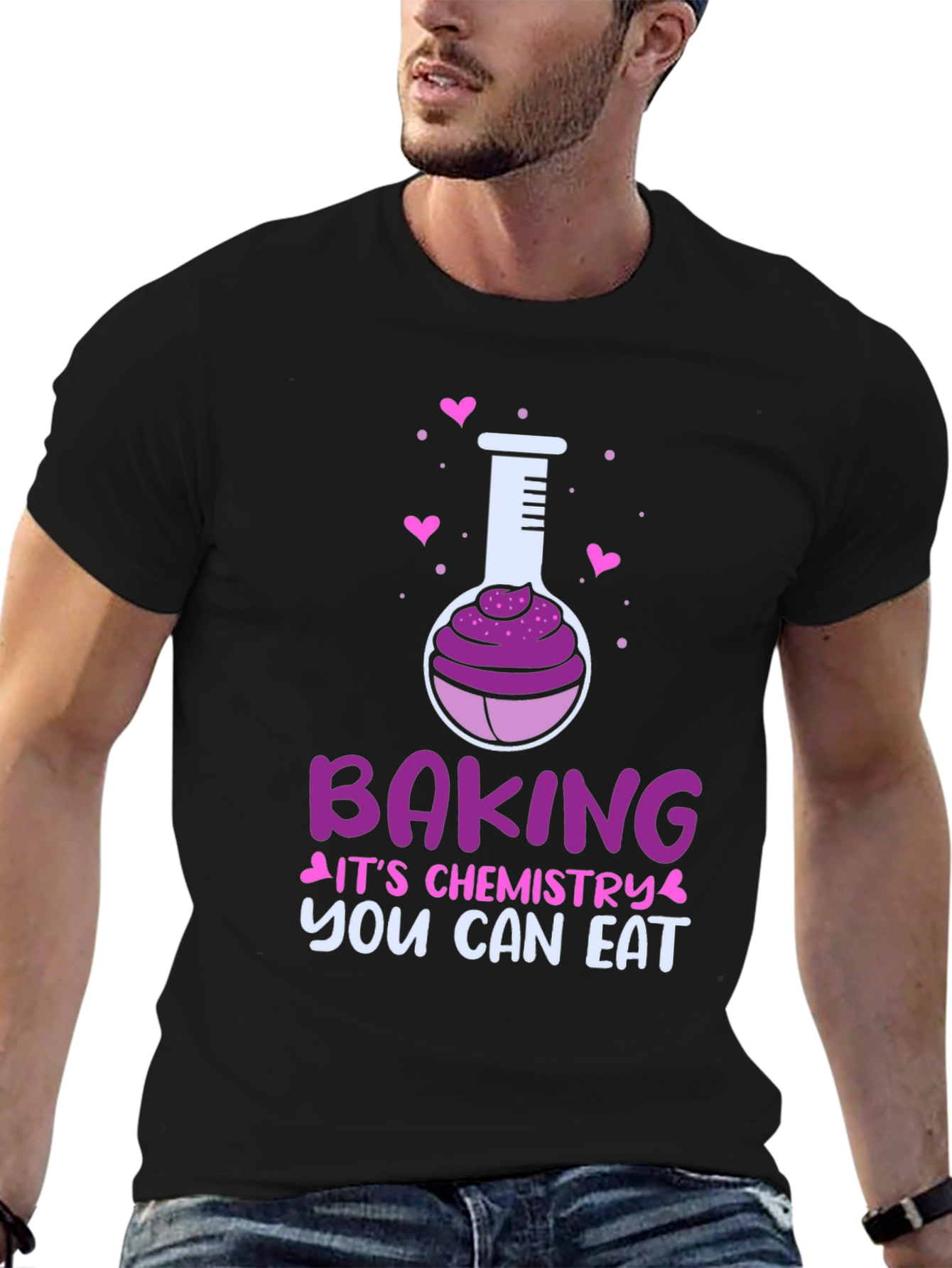 Baking is Chemistry T-Shirt Funny Science Tee