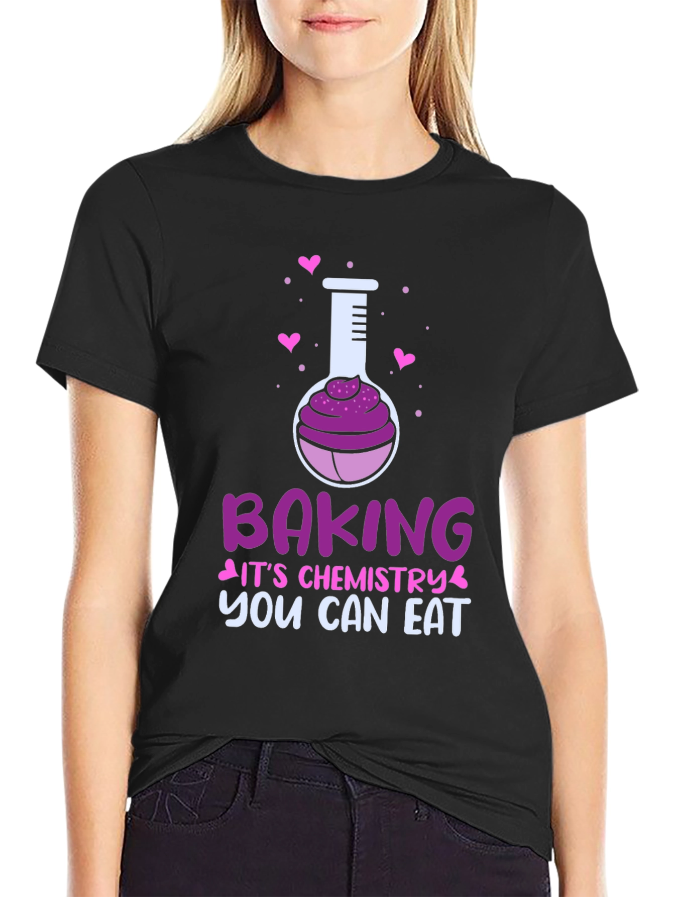 Baking is Chemistry T-Shirt Funny Science Tee