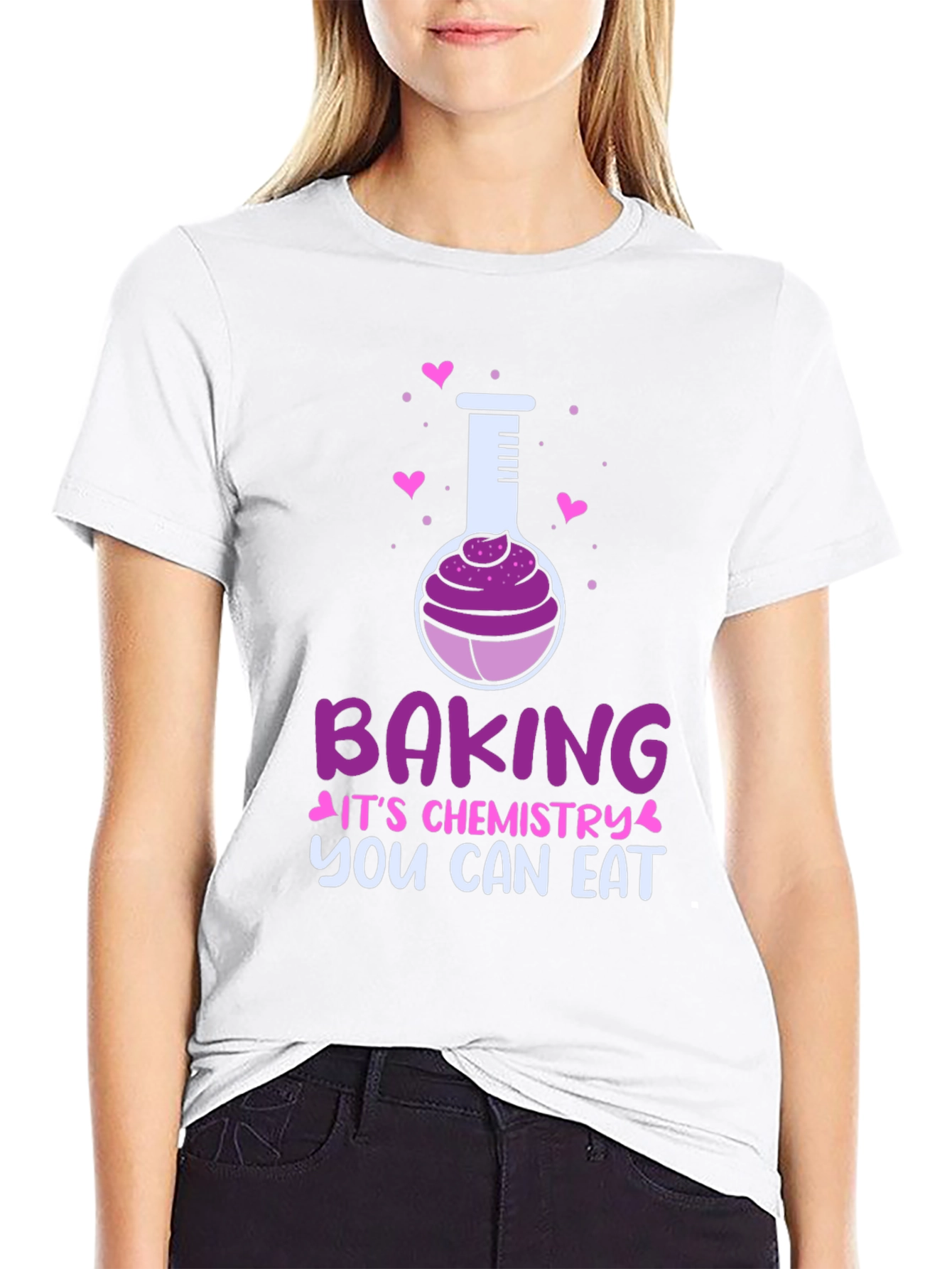 Baking is Chemistry T-Shirt Funny Science Tee