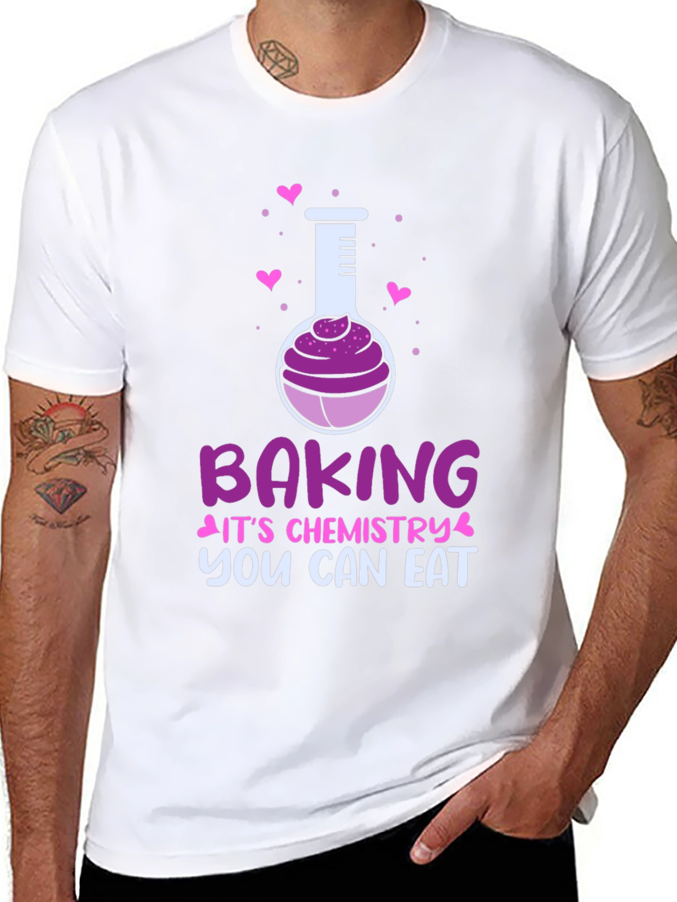 Baking is Chemistry T-Shirt Funny Science Tee