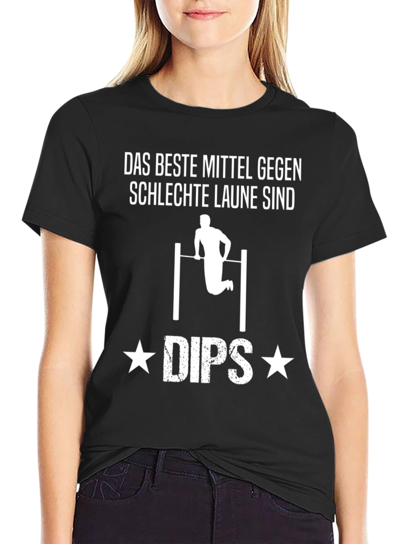 Funny Dips Calisthenics Workout T-Shirt