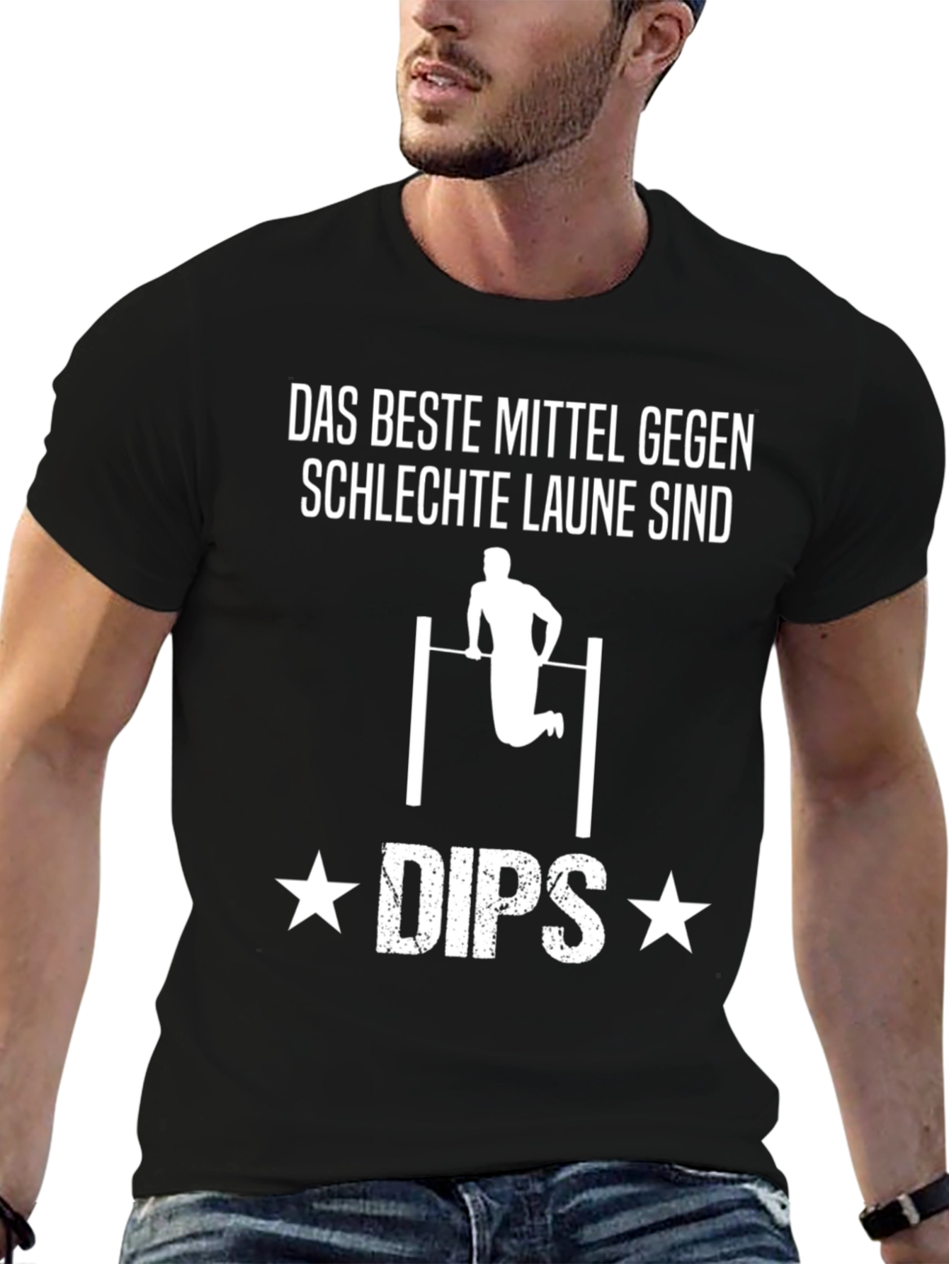 Funny Dips Calisthenics Workout T-Shirt