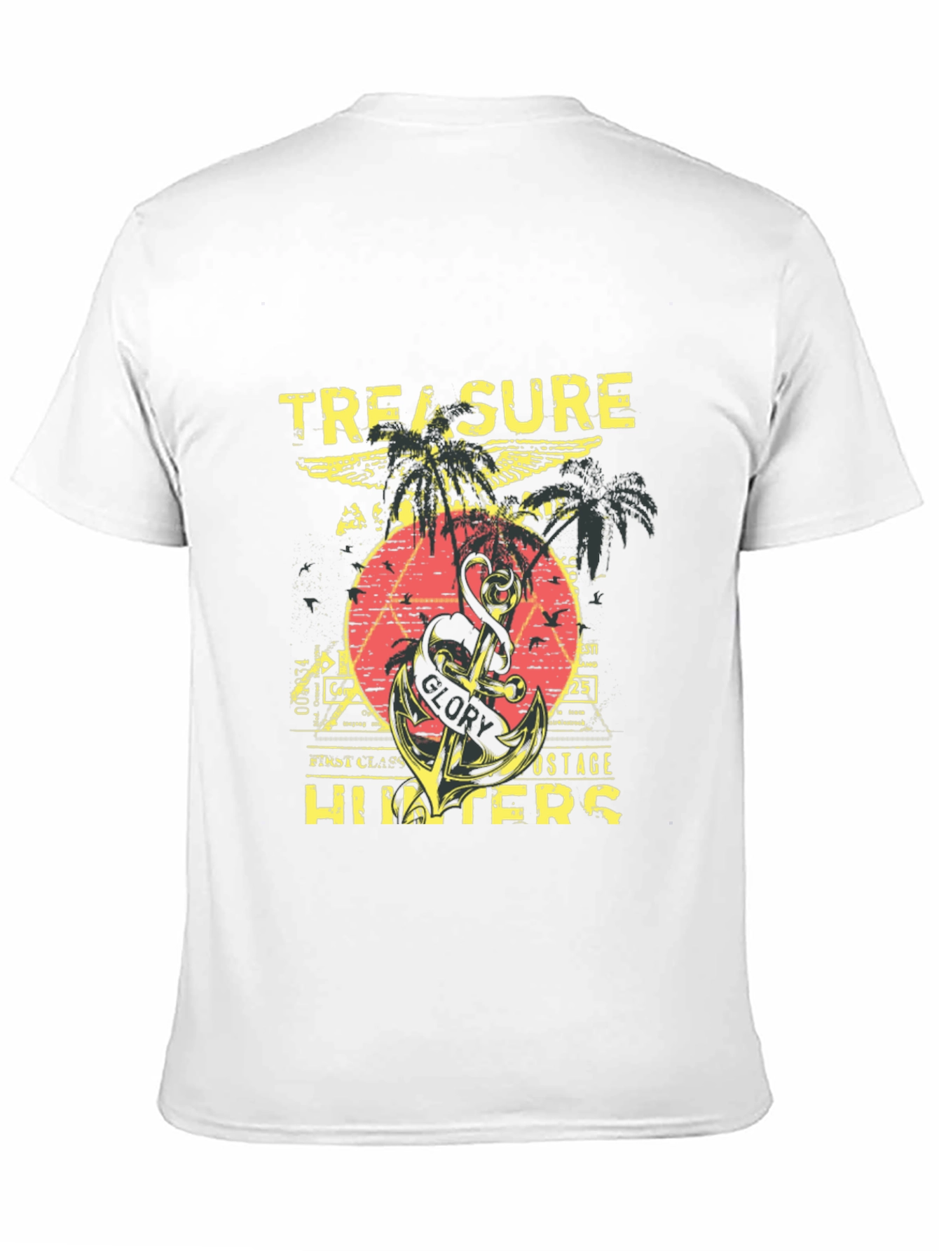 Treasure Hunters Black Graphic T-Shirt
