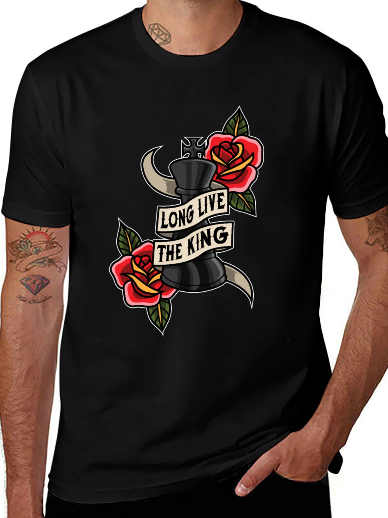 Long Live The King Graphic Tee