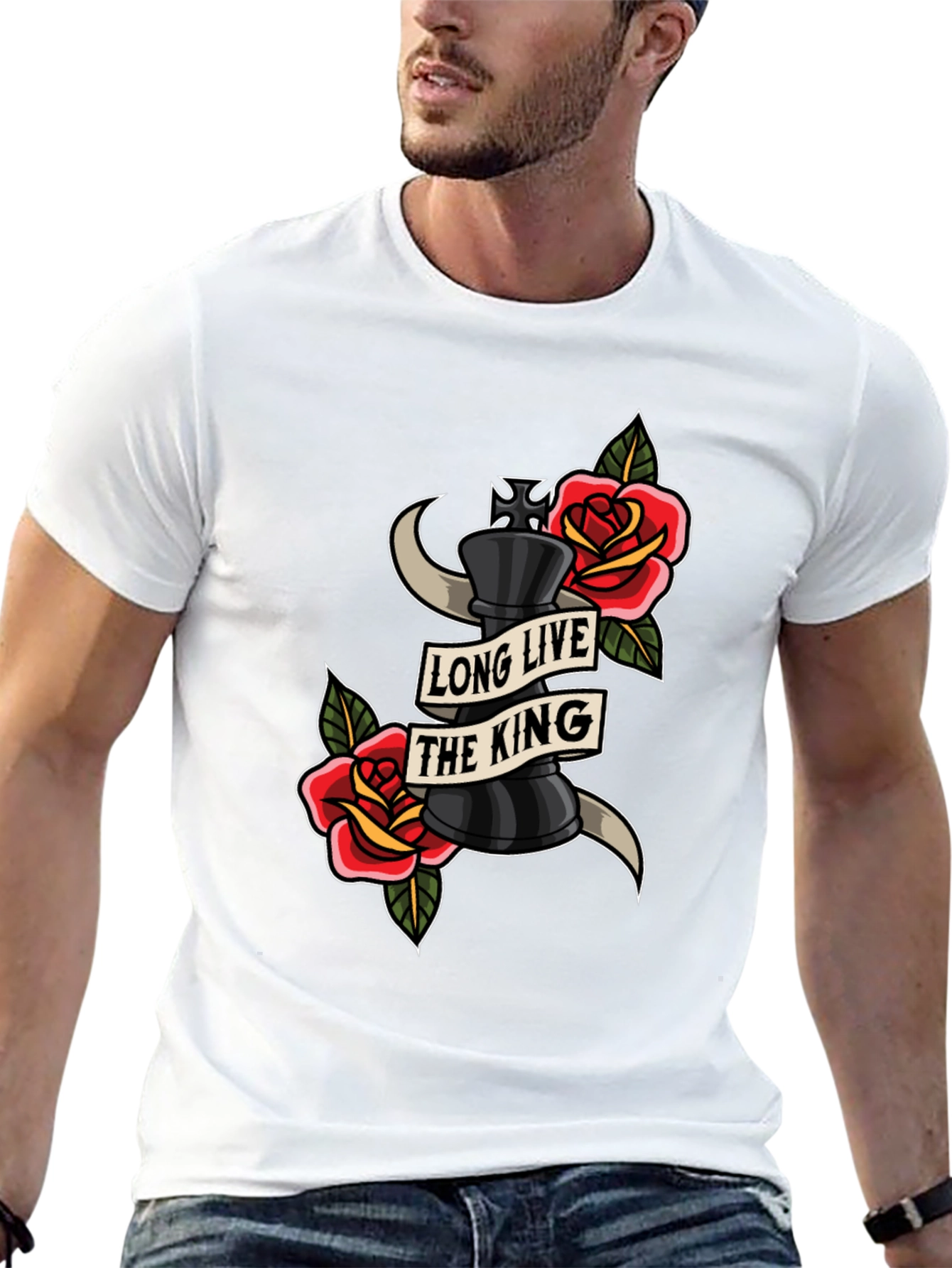 Long Live The King Graphic Tee