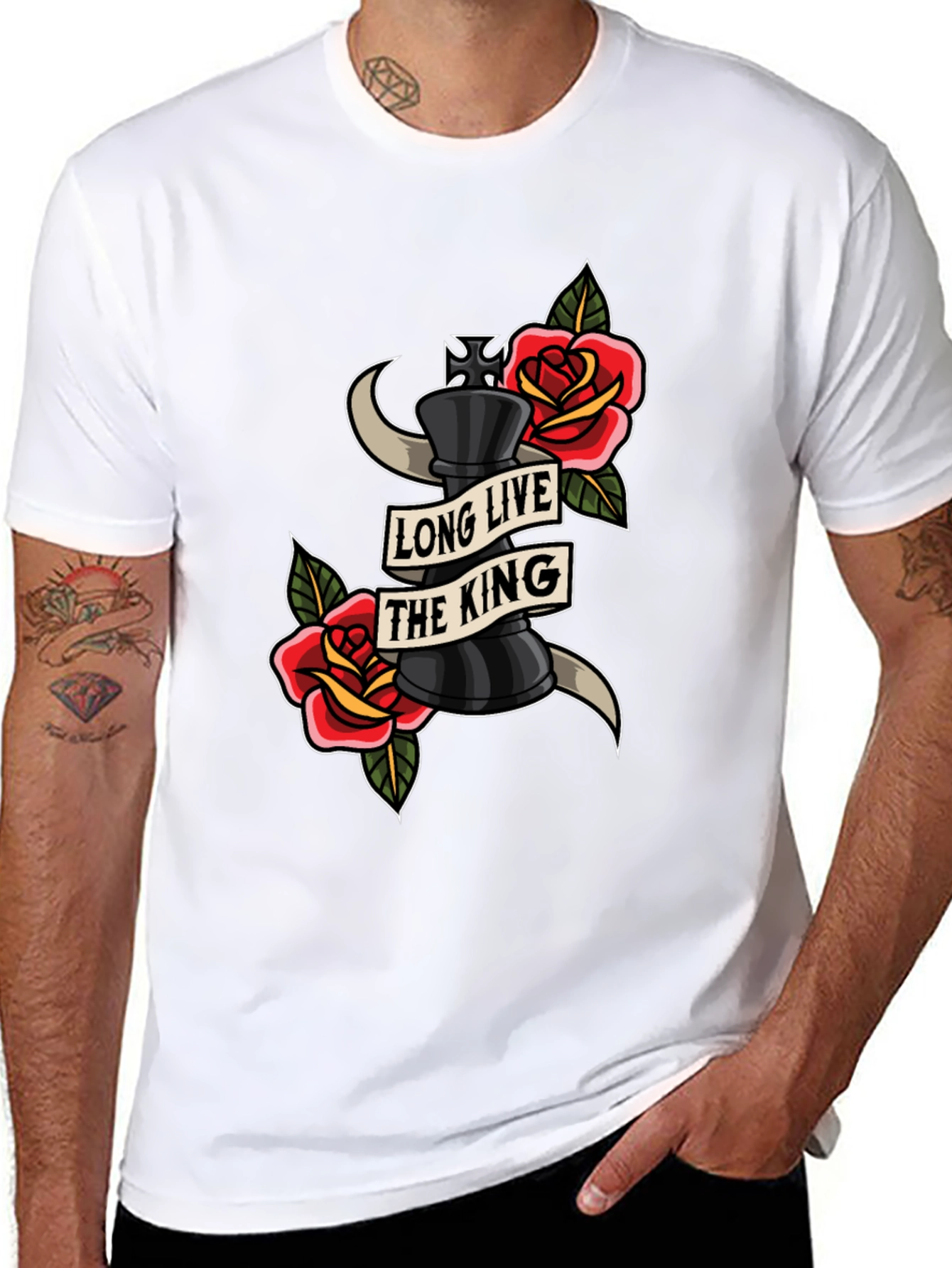 Long Live The King Graphic Tee