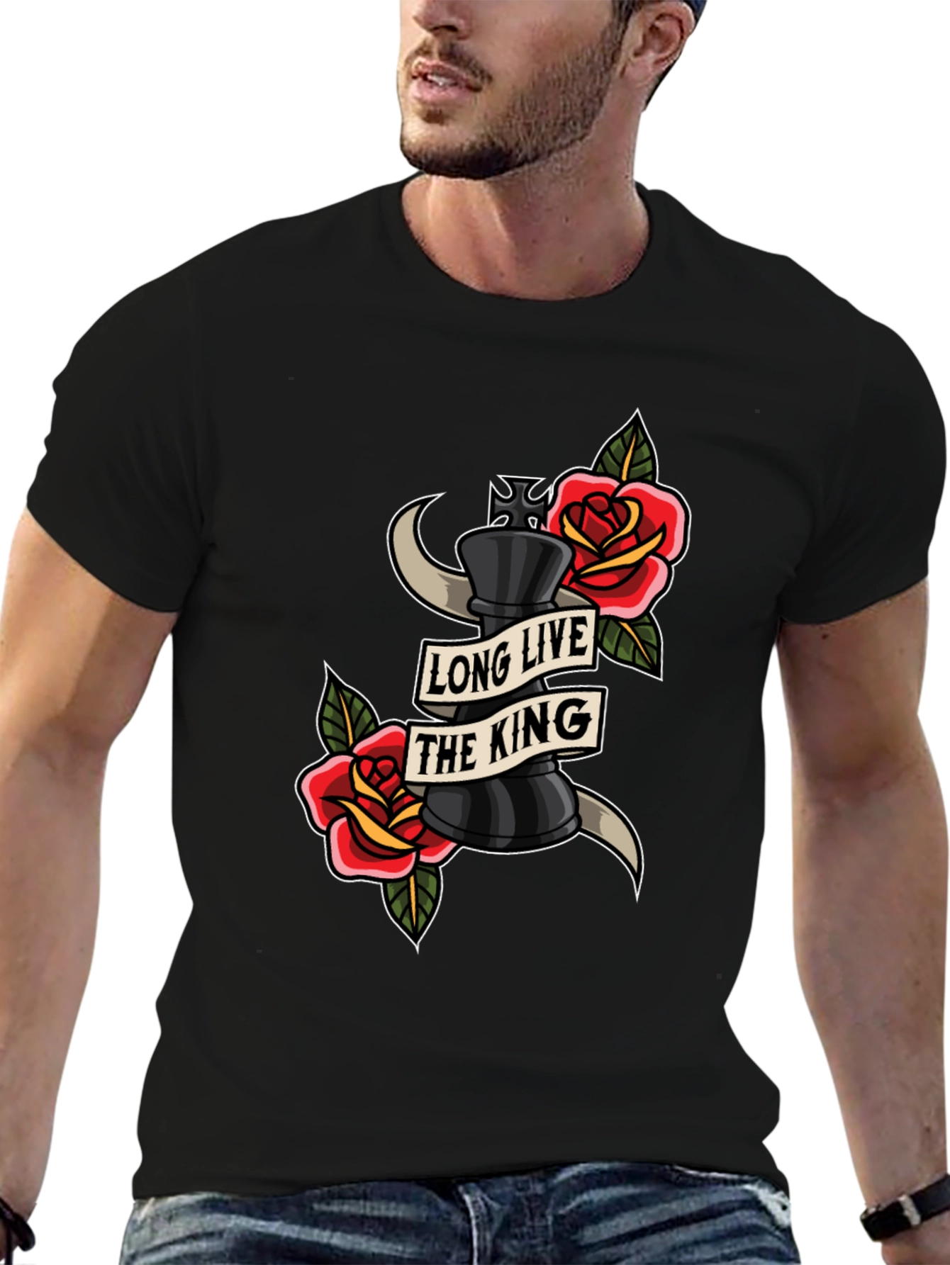 Long Live The King Graphic Tee