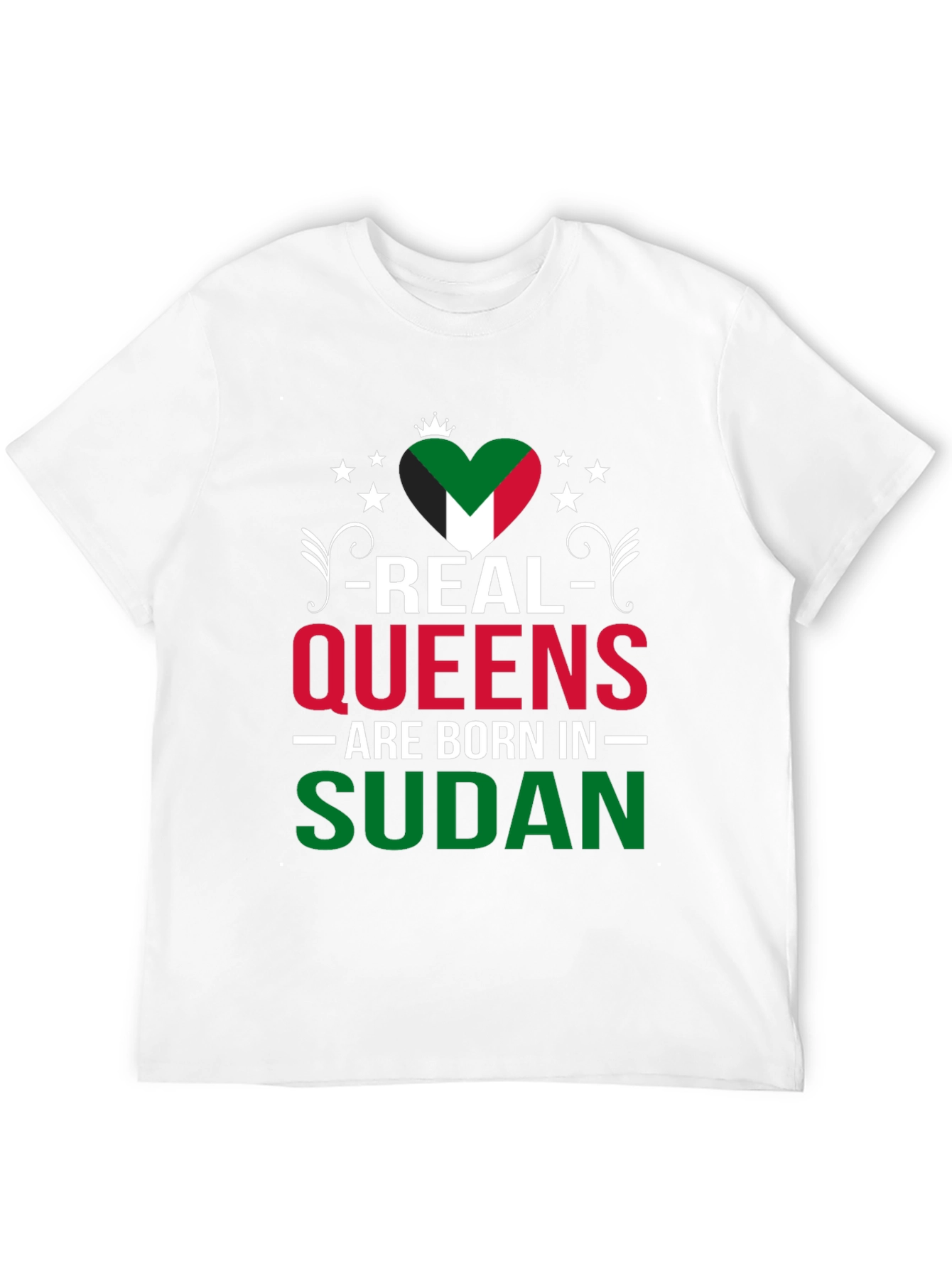 Real Queens Born in Sudan T-Shirt