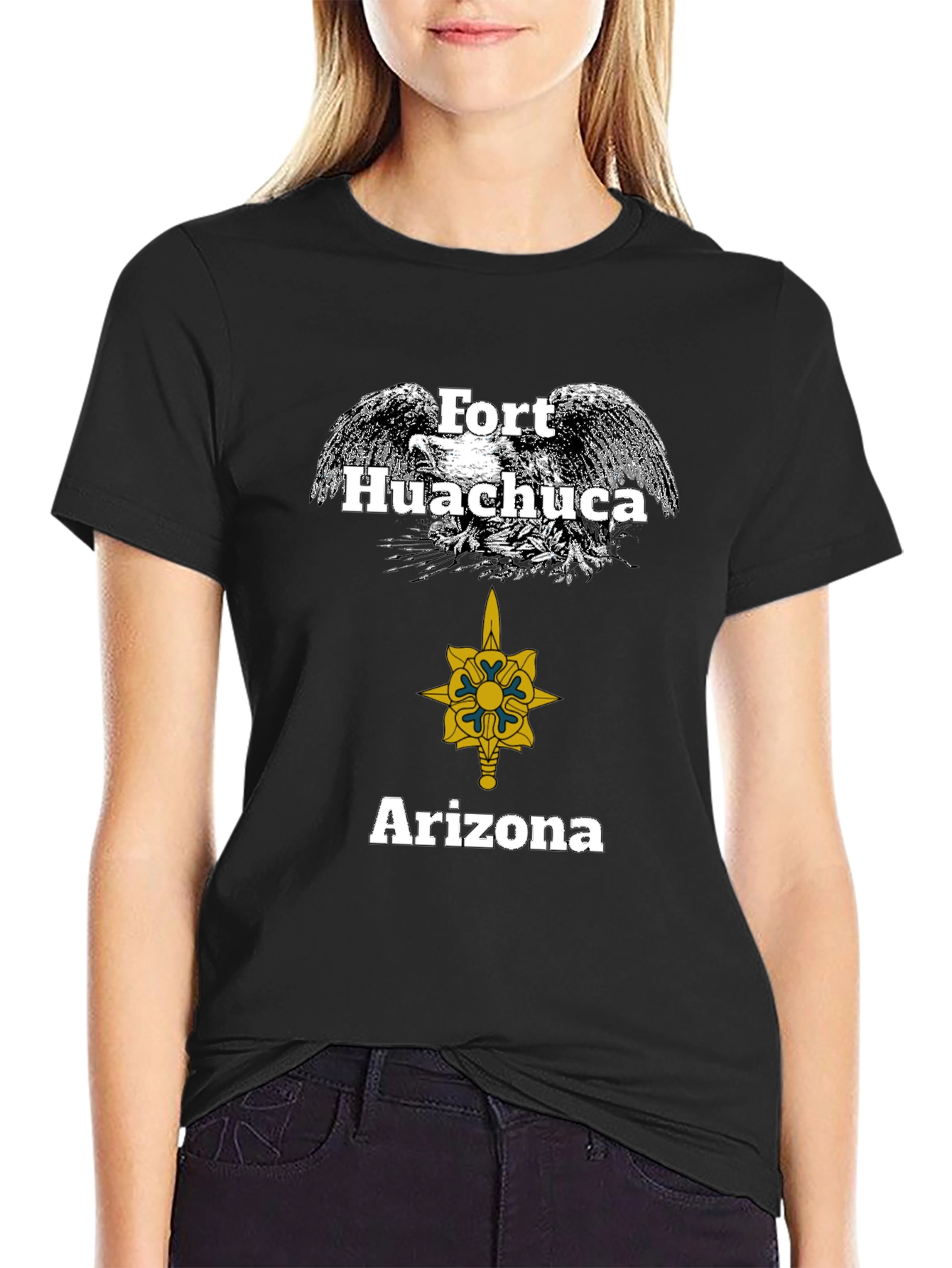 Fort Huachuca Arizona T-Shirt Black