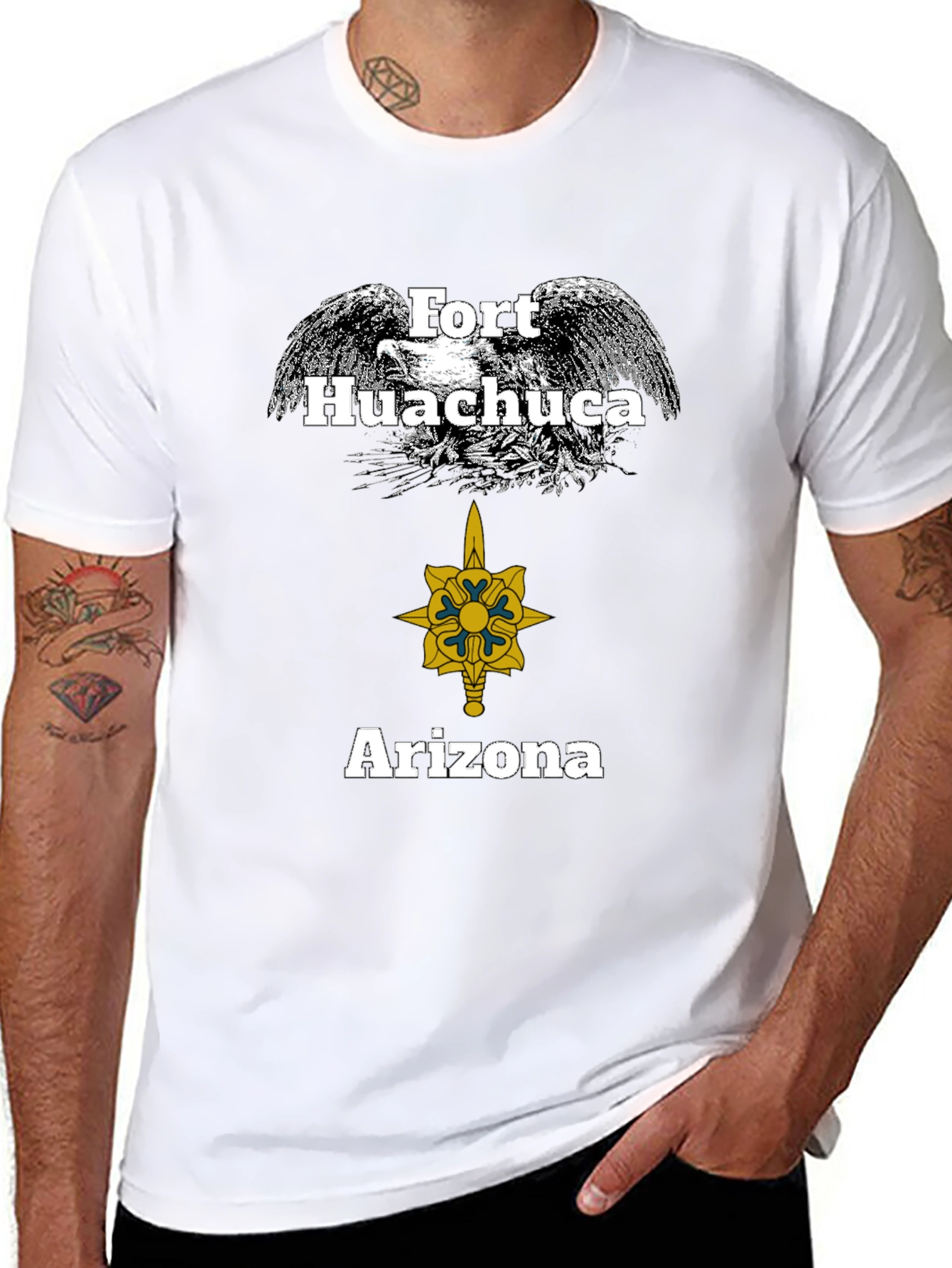 Fort Huachuca Arizona T-Shirt Black