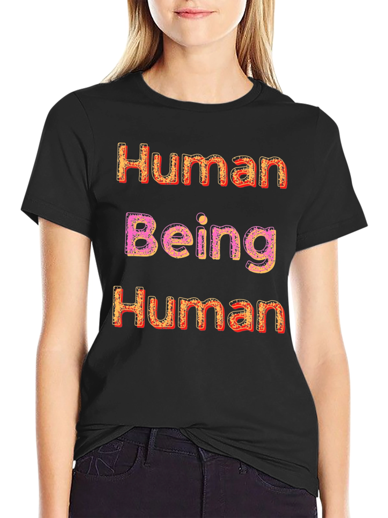 Human Being Human Graphic Tee