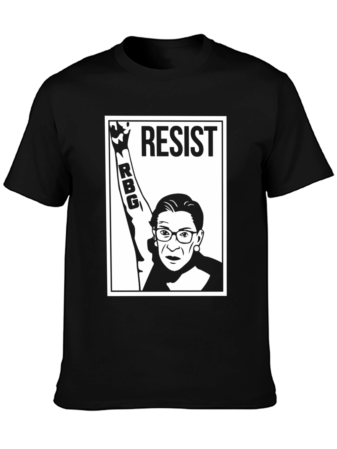 Resist RBG T-Shirt - Ruth Bader Ginsburg Activist Tee