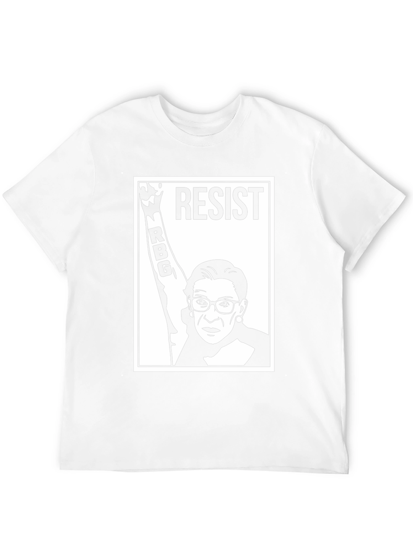 Resist RBG T-Shirt - Ruth Bader Ginsburg Activist Tee