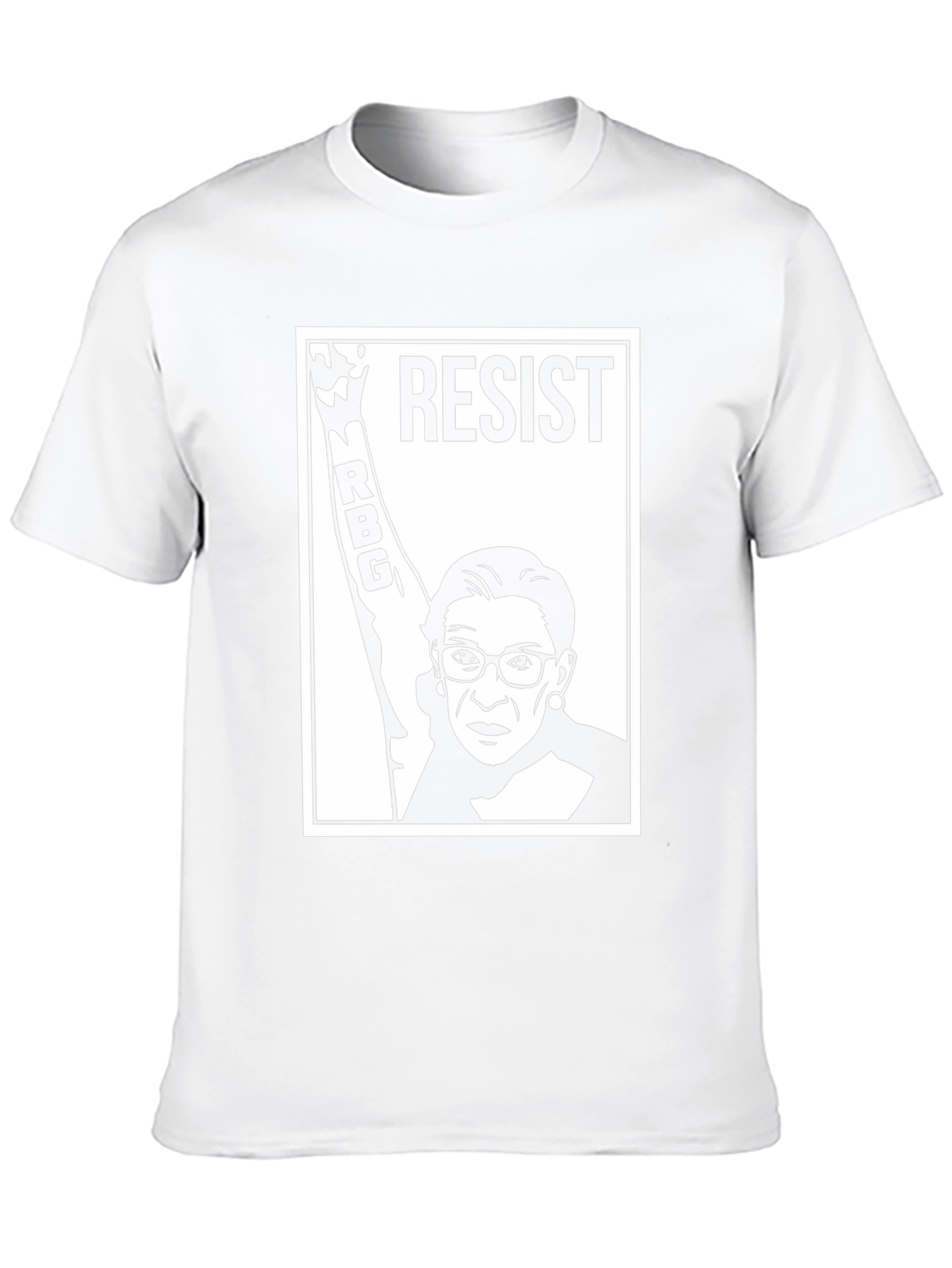Resist RBG T-Shirt - Ruth Bader Ginsburg Activist Tee